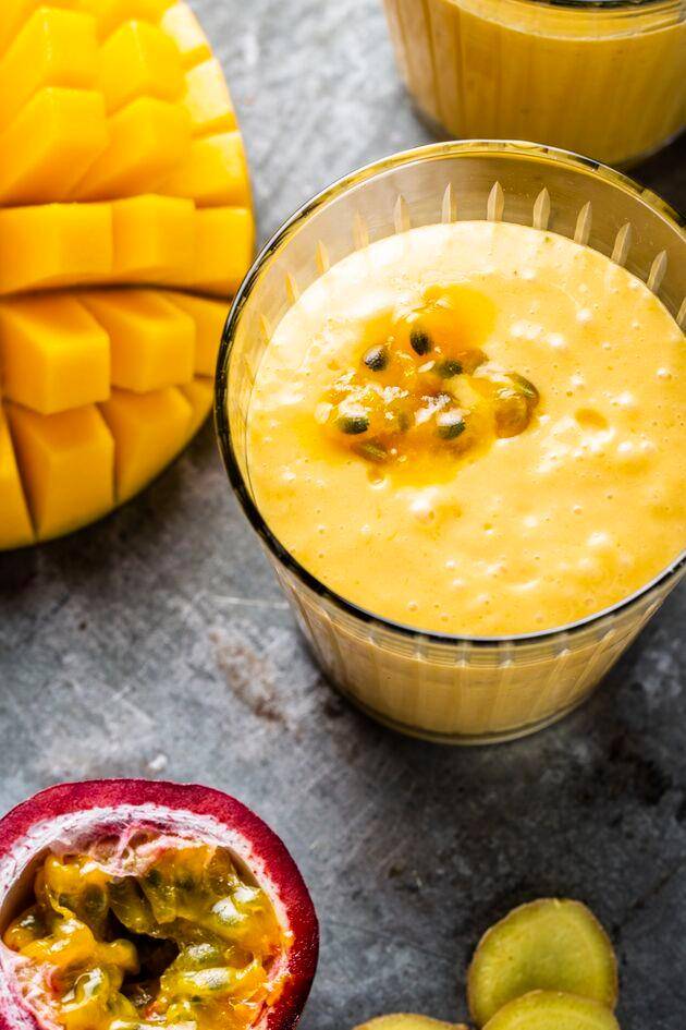 Smoothie aus Mango, Chiasamen und Hafermilch - Rezepte Perfectmix Cook | Tefal