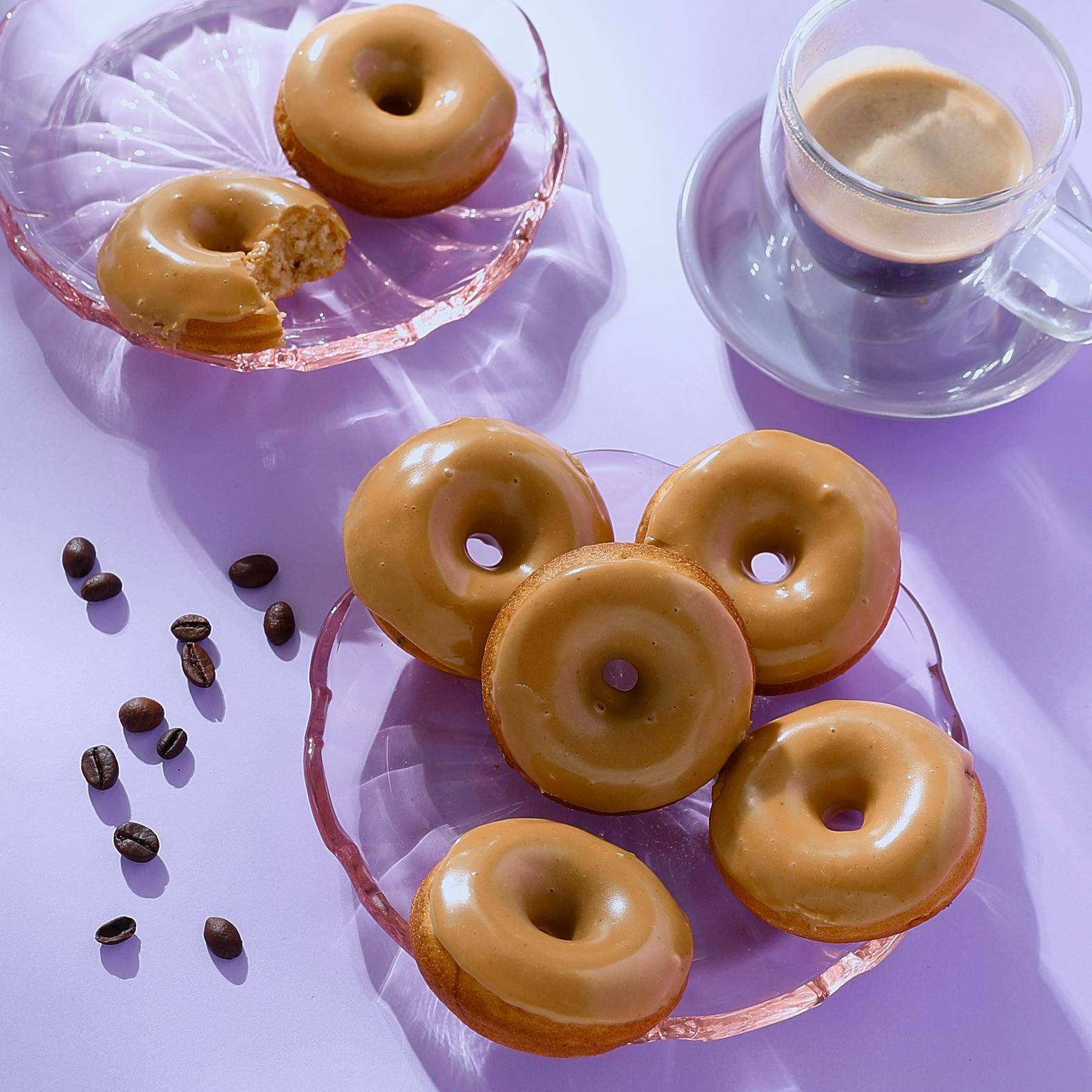 Donuts mit Mokka-Kaffee-Geschmack - Rezepte Snack Collection MECHANICAL | Tefal