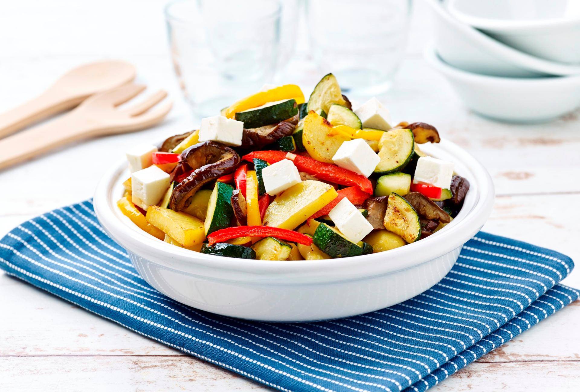 Saksuka-Salat - Rezepte Actifry Smart XL | Tefal