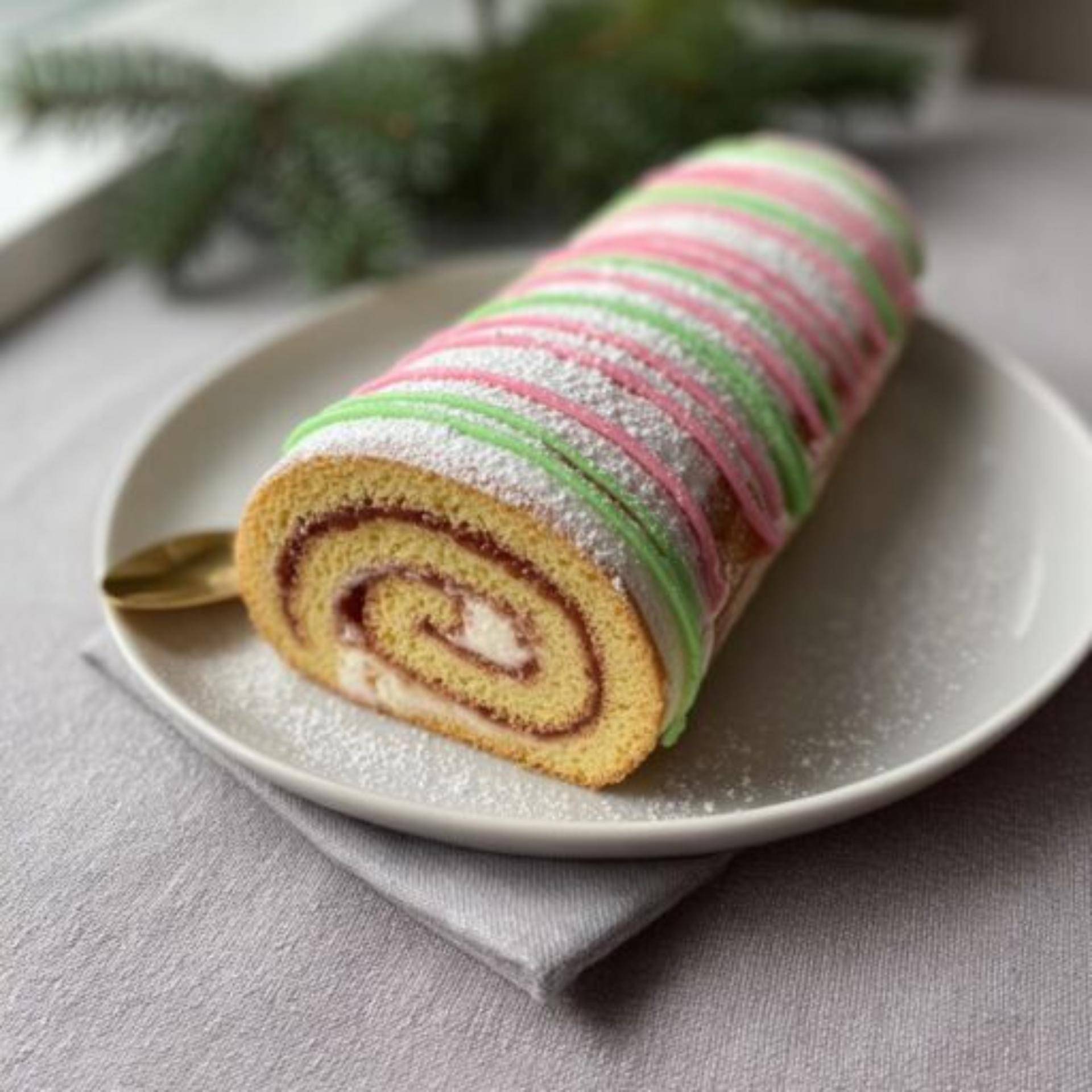 Schnelle Baumkuchenrolle im Log-Stil - Rezepte BAKE PARTNER | Tefal