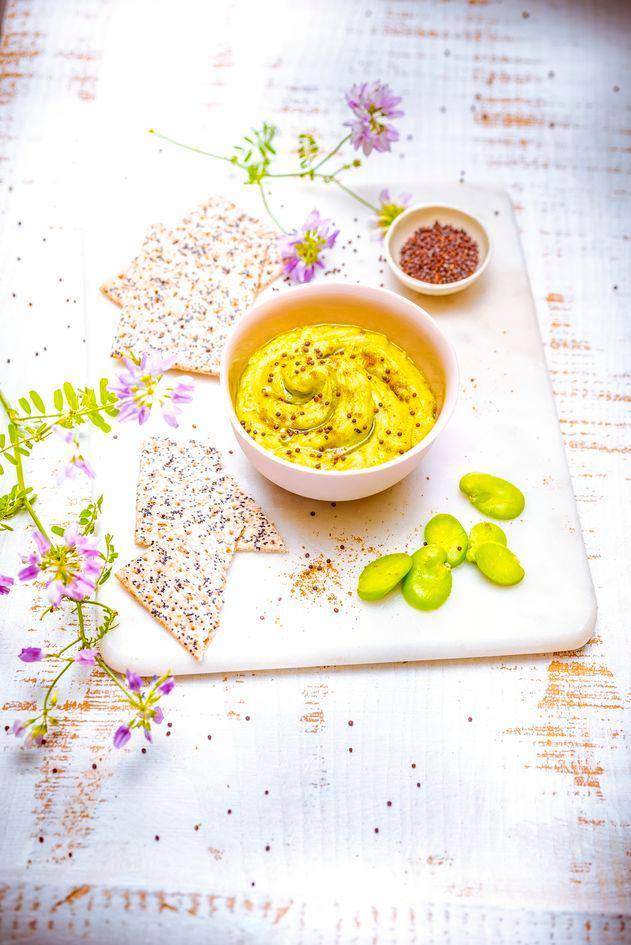 Dicke Bohnen-Hummus mit Senfkörnern - Rezepte Perfectmix Cook | Tefal