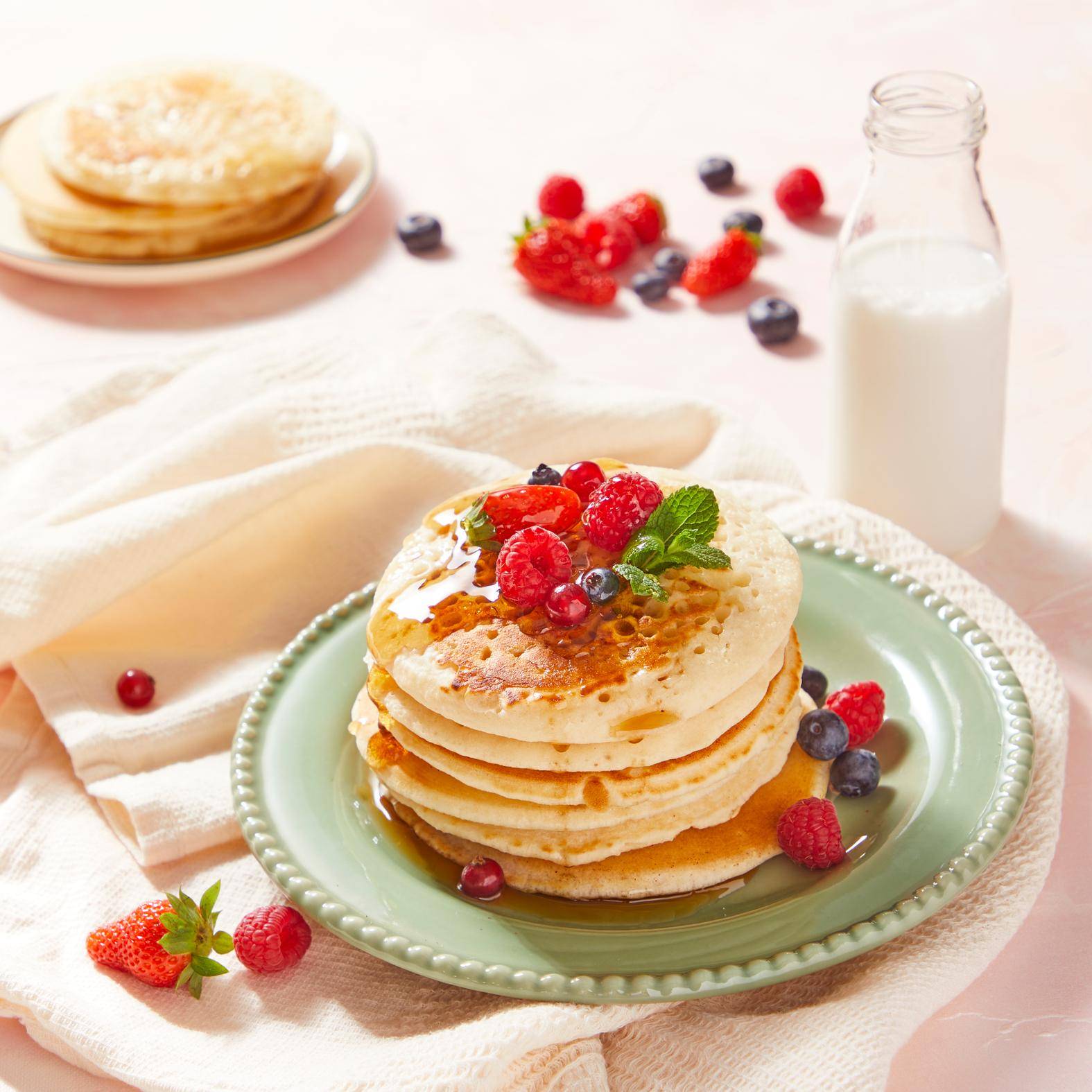 Pfannkuchen mit roten Früchten - Rezepte Snack Collection MECHANICAL | Tefal
