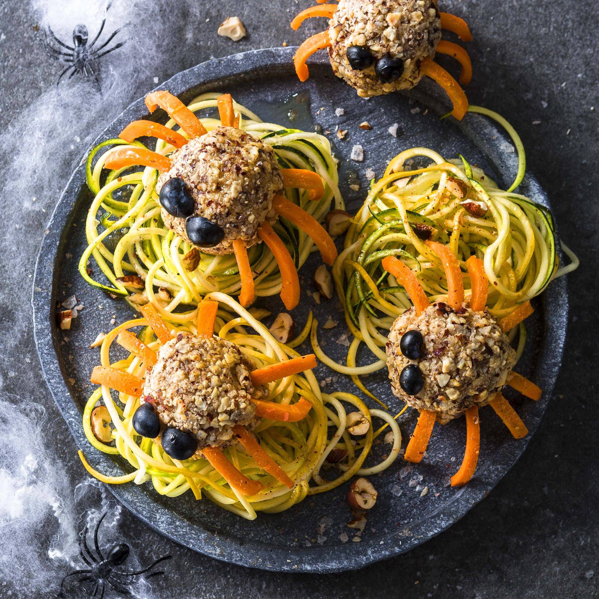 Spinnen-Fleischbällchen - Rezepte Actifry Genius | Tefal