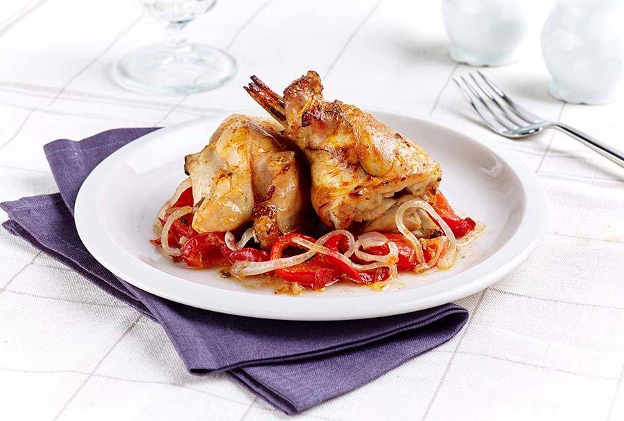 Kaninchen mit Espelette-Pfeffer - Rezepte Actifry Smart XL | Tefal