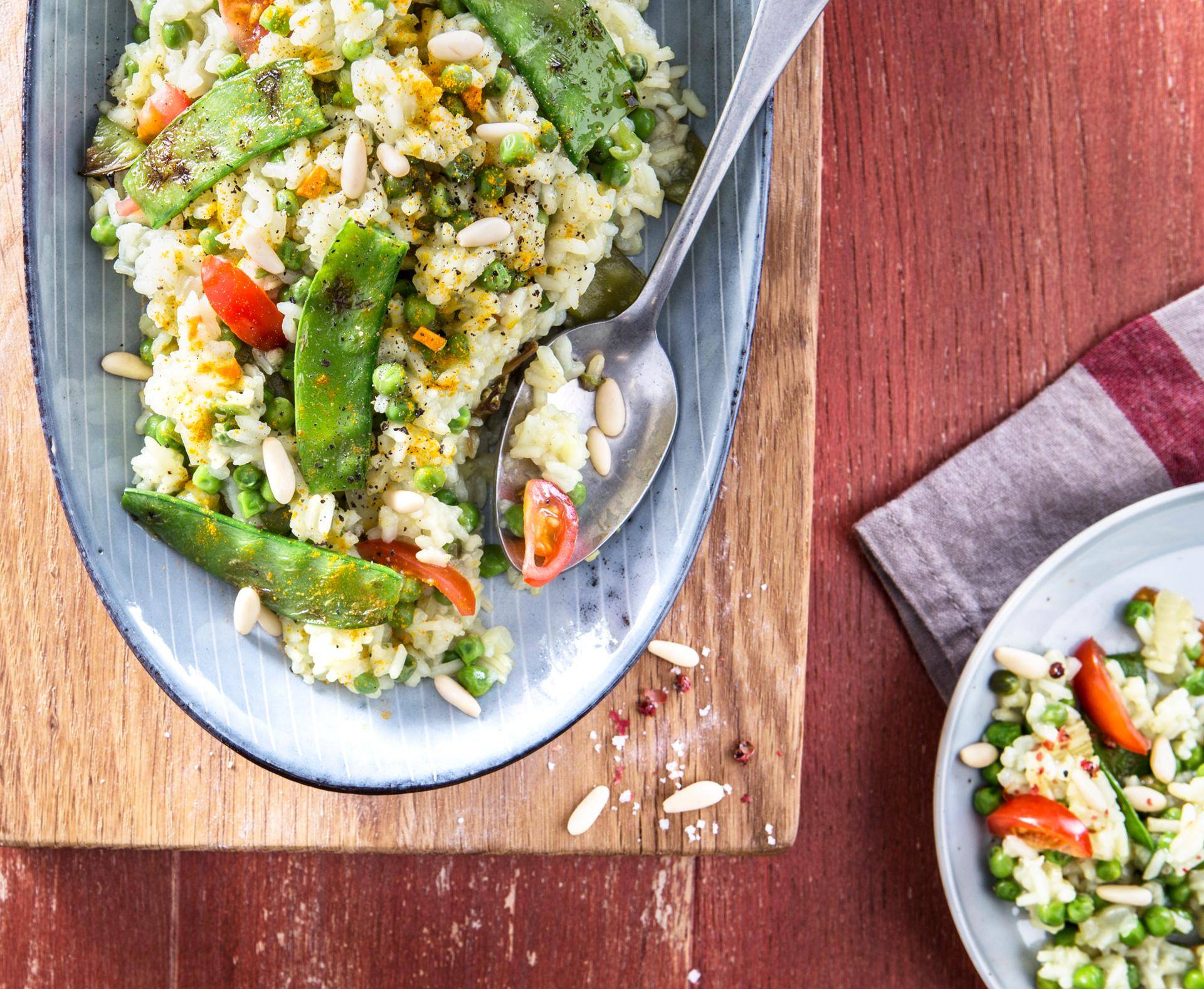 One-Pot-Frühlingsreis - Rezepte Actifry Original 1kg | Tefal