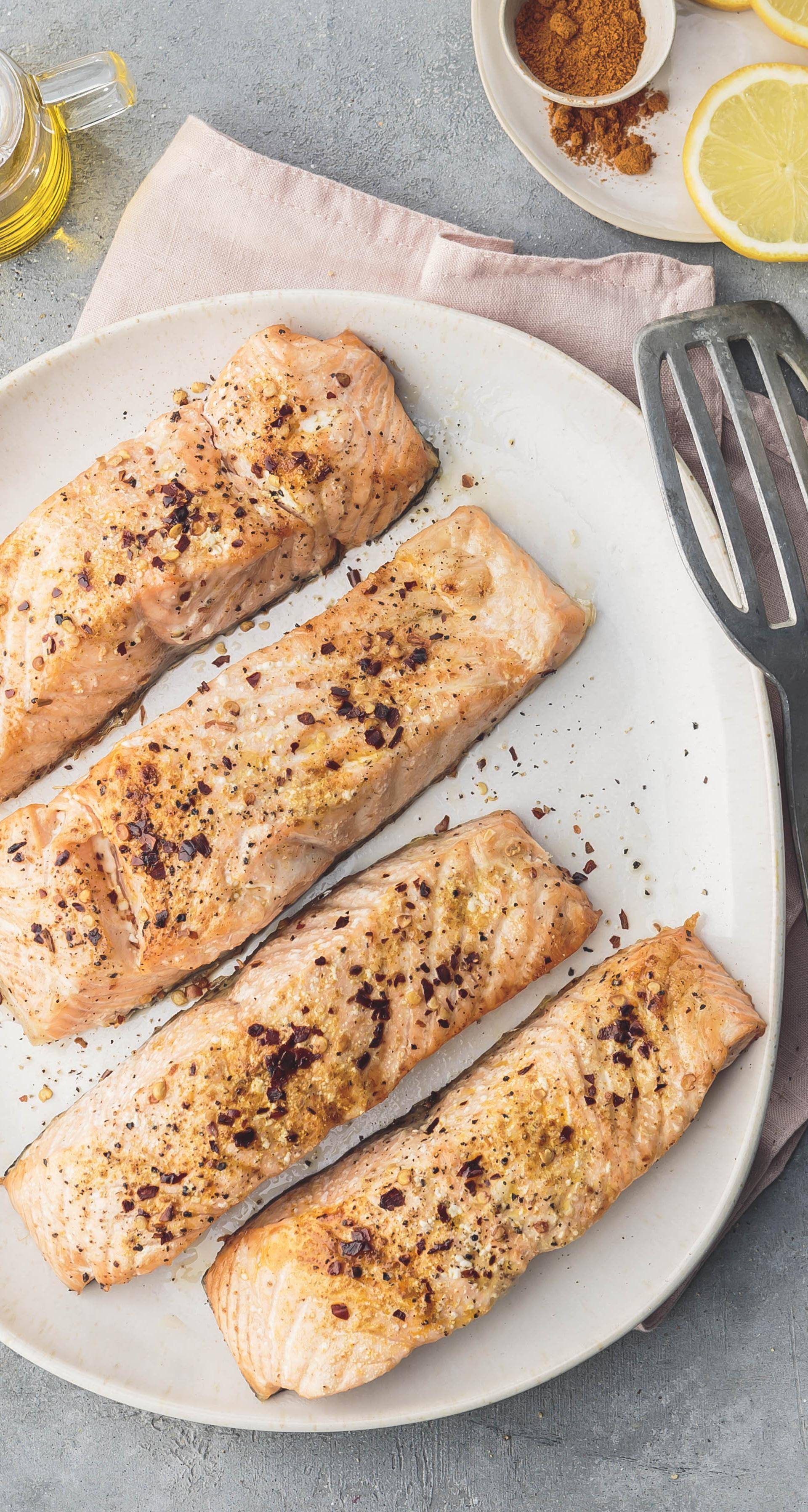 Cajun-Lachs - Rezepte Turbo Cuisine & Fry | Tefal