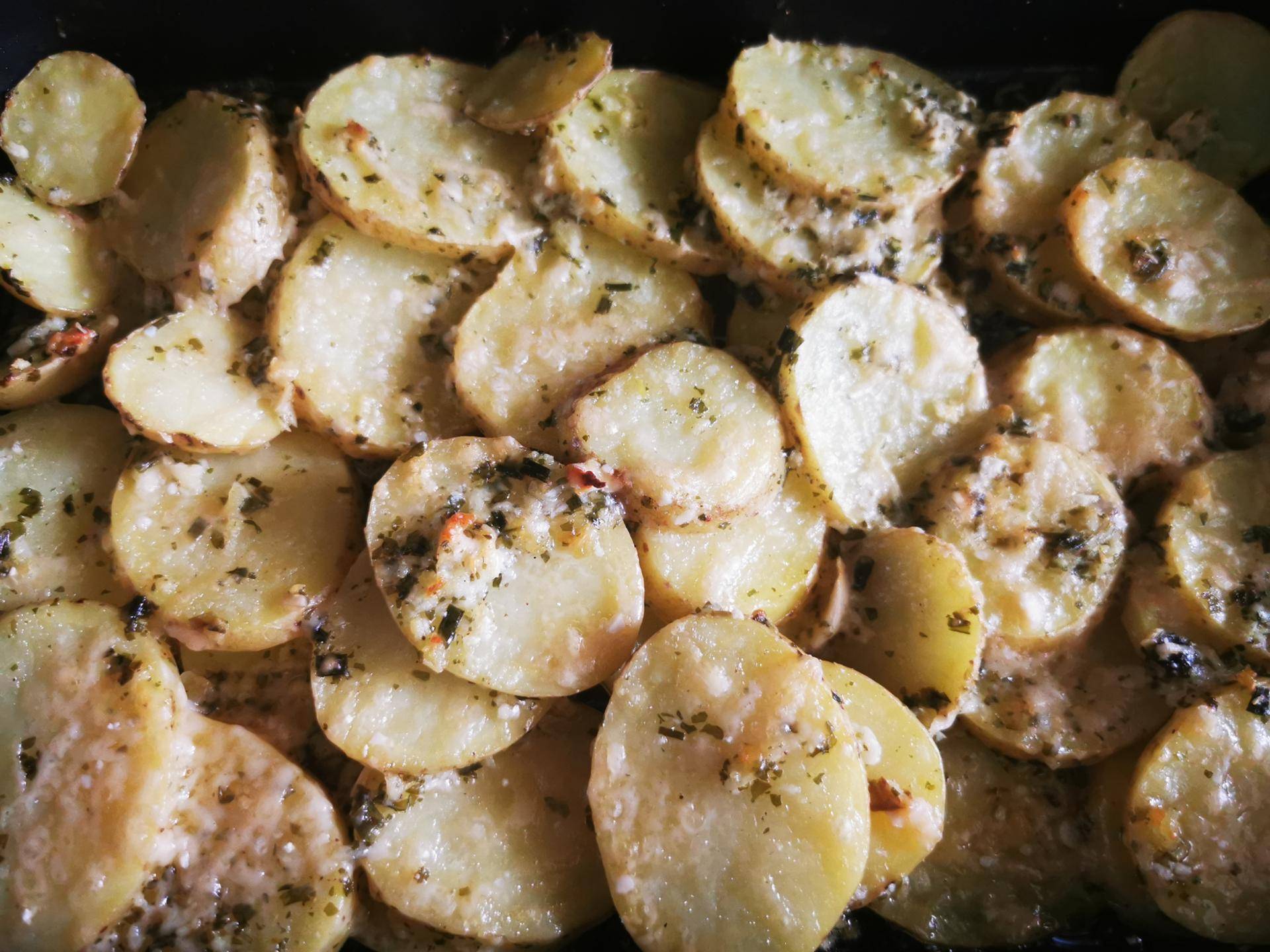 Kräuter-Knoblauch-Kartoffeln - Rezepte OptiGrill | Tefal