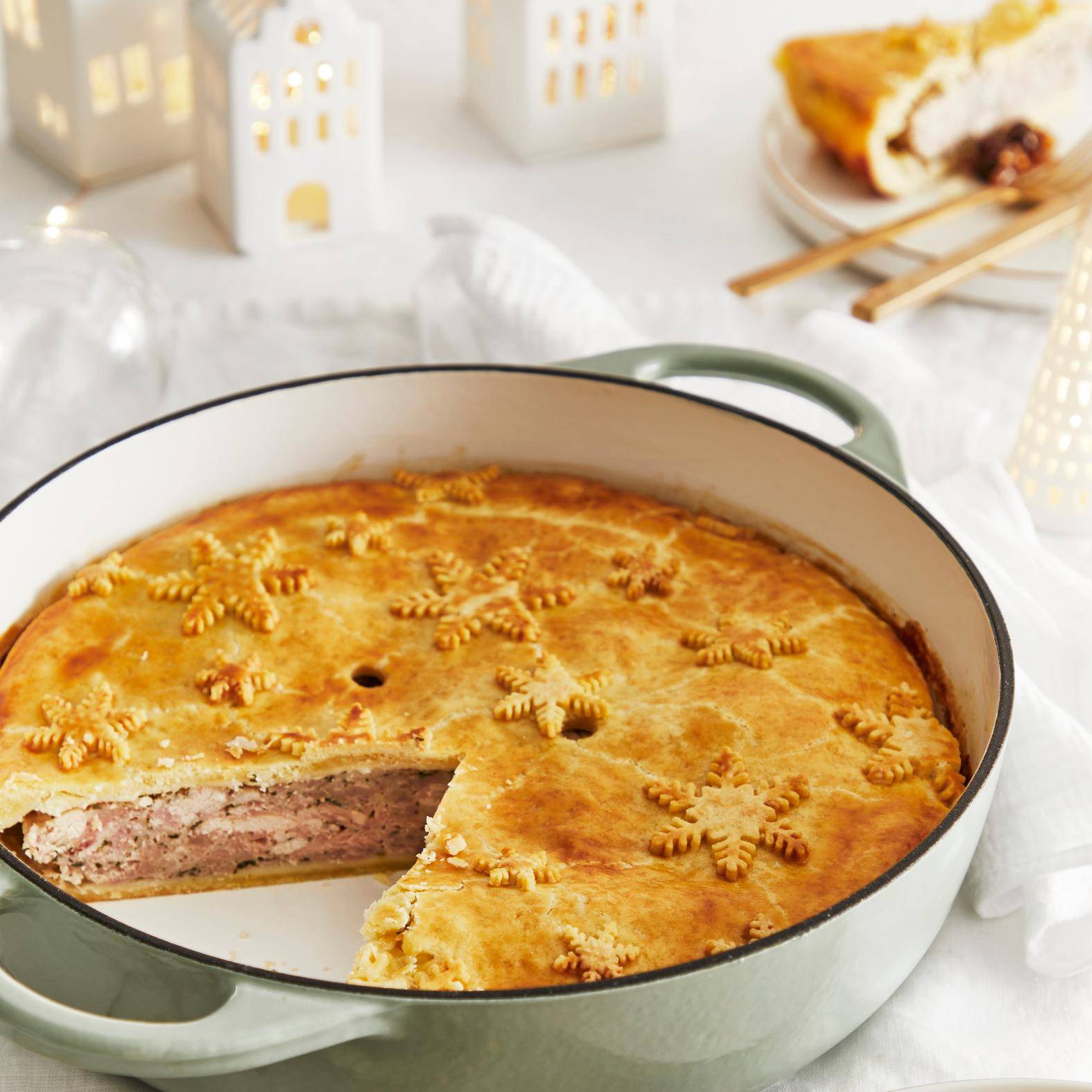 Weihnachtskuchen mit Preiselbeer-Chutney - Rezepte Pfannen & Töpfe | Tefal