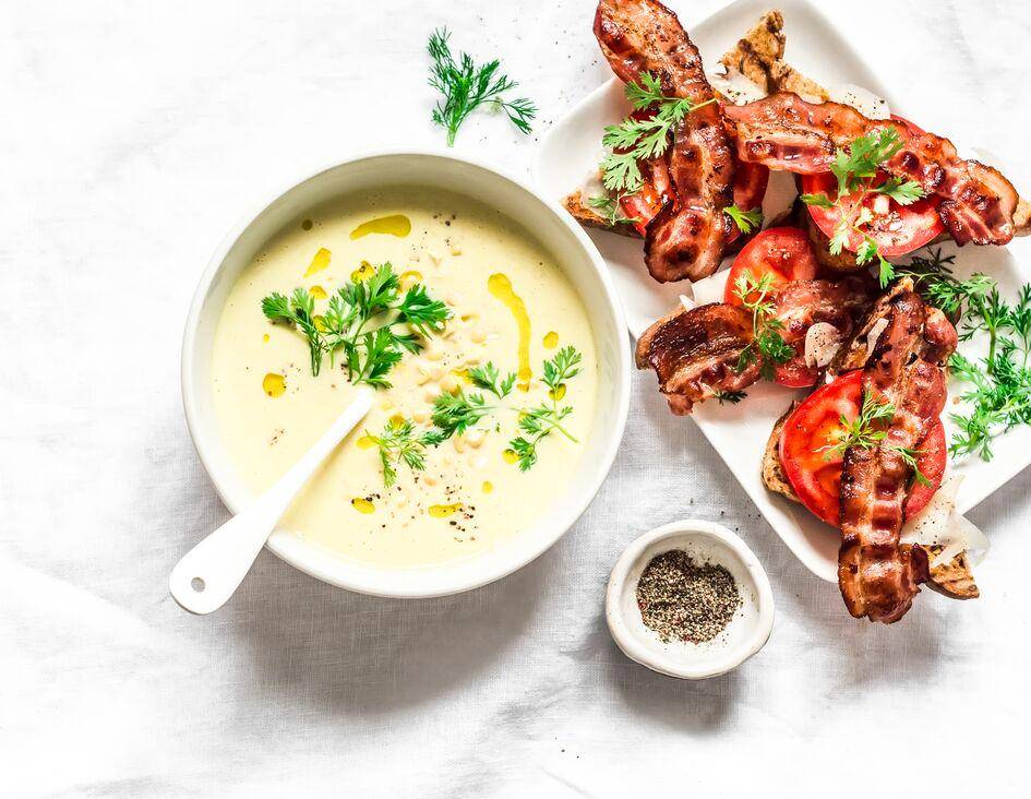 Zuckermais-Gazpacho - Rezepte Perfectmix + | Tefal