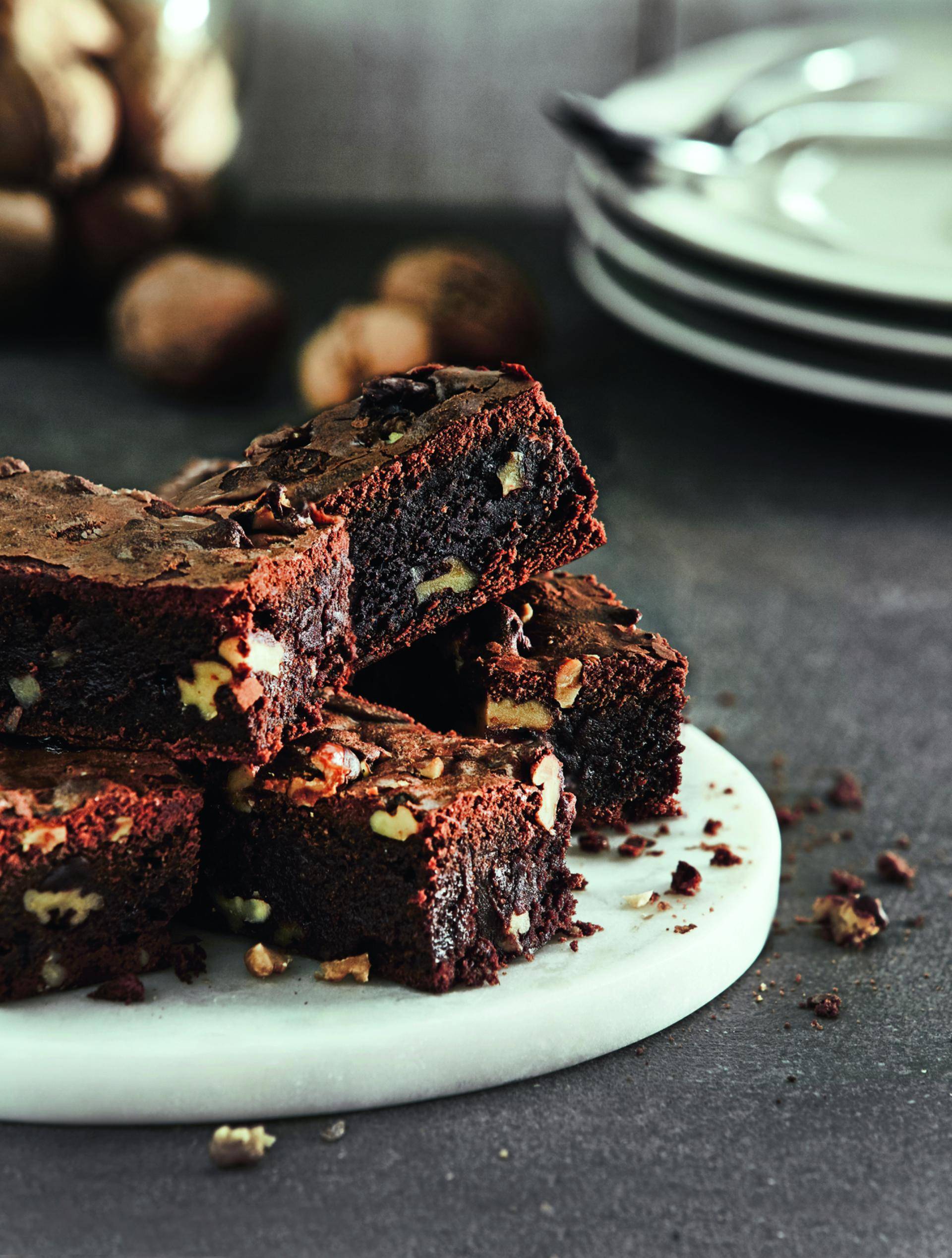 Leckere nussige Brownies - Rezepte | Tefal