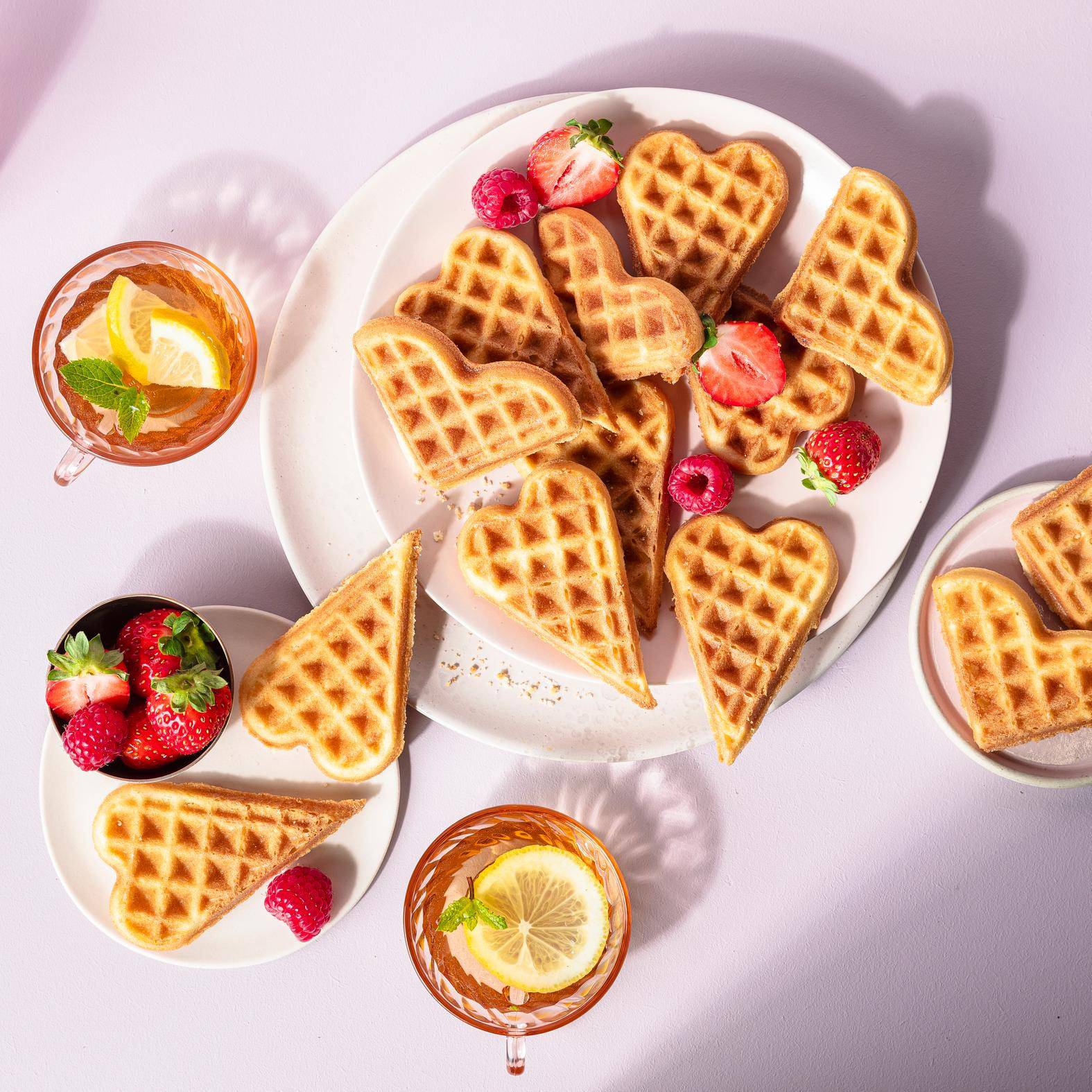 Traditionelle Herzwaffeln - Rezepte Snack Collection MECHANICAL | Tefal