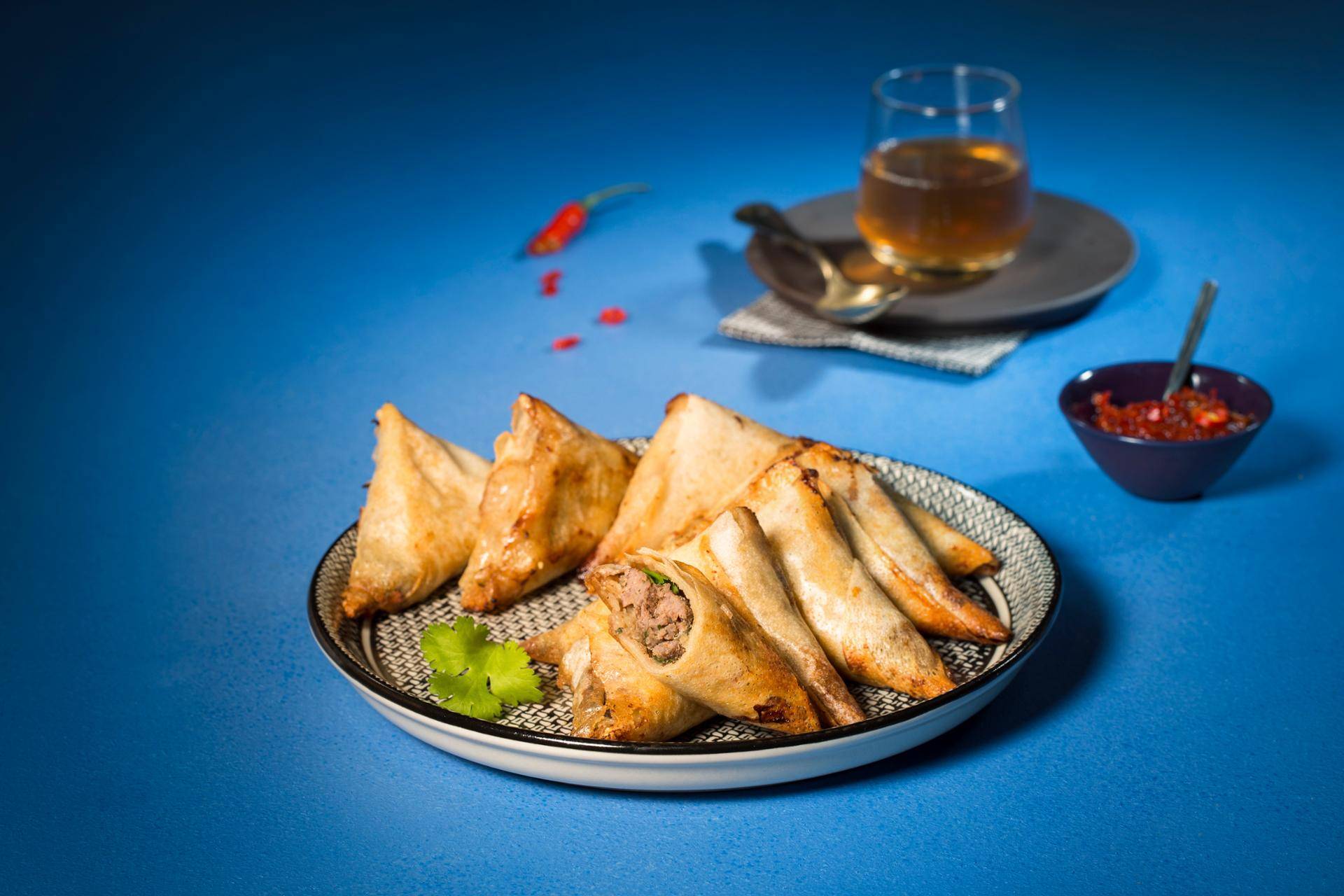 Marokkanische Rindfleisch-Samosas - Rezepte Actifry Genius | Tefal