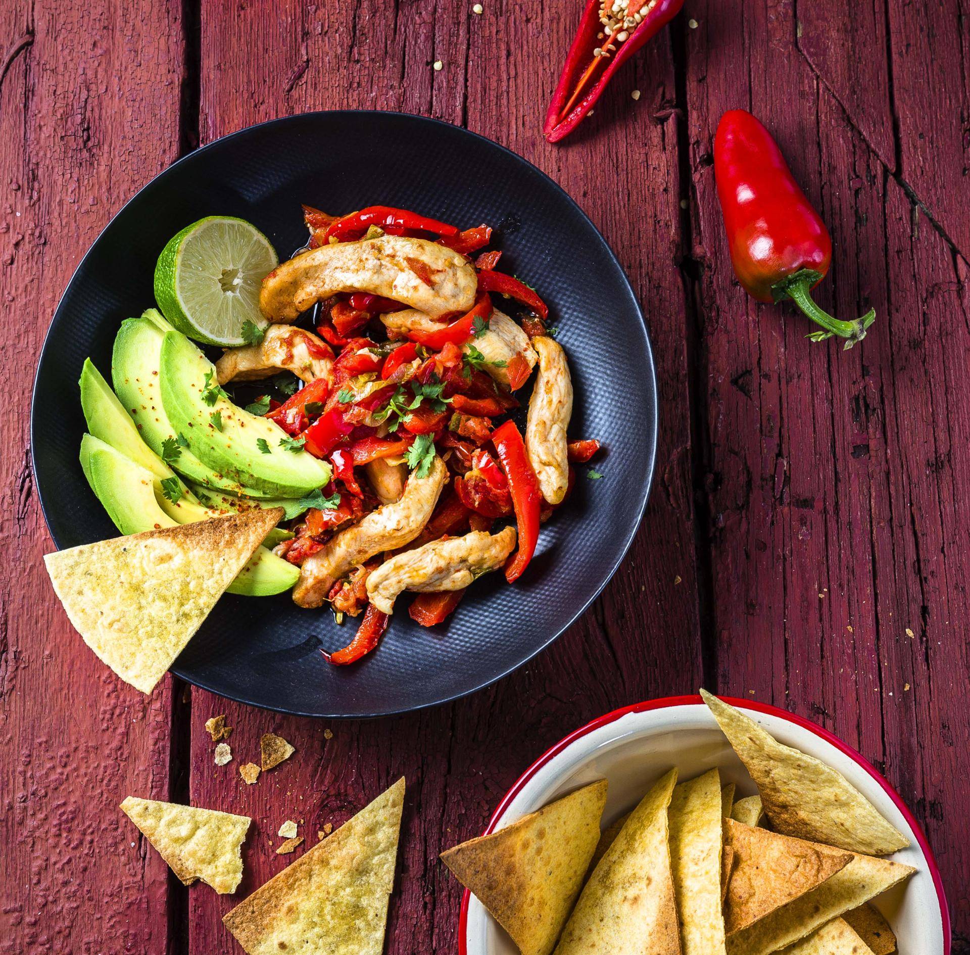 Pfannengerührtes mexikanisches Hähnchen - Rezepte Actifry Genius XL ... Pfannengerührtes mexikanisches Hähnchen - Rezepte Actifry Genius XL ...