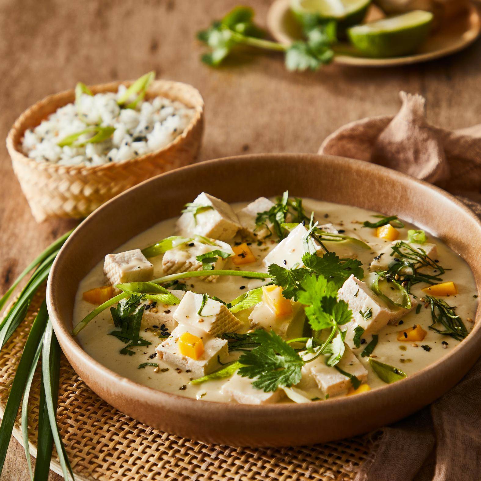 Grünes Thai-Curry mit Tofu - Rezepte Pfannen & Töpfe | Tefal