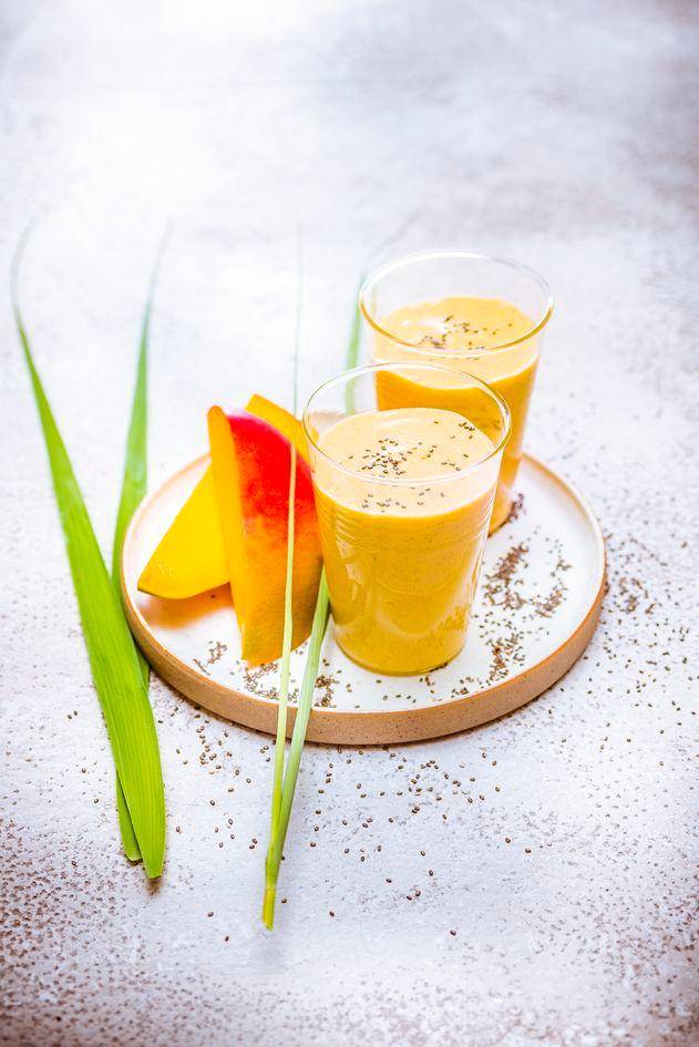 Chiasamen- und Mango-Lassi - Rezepte Perfectmix + | Tefal