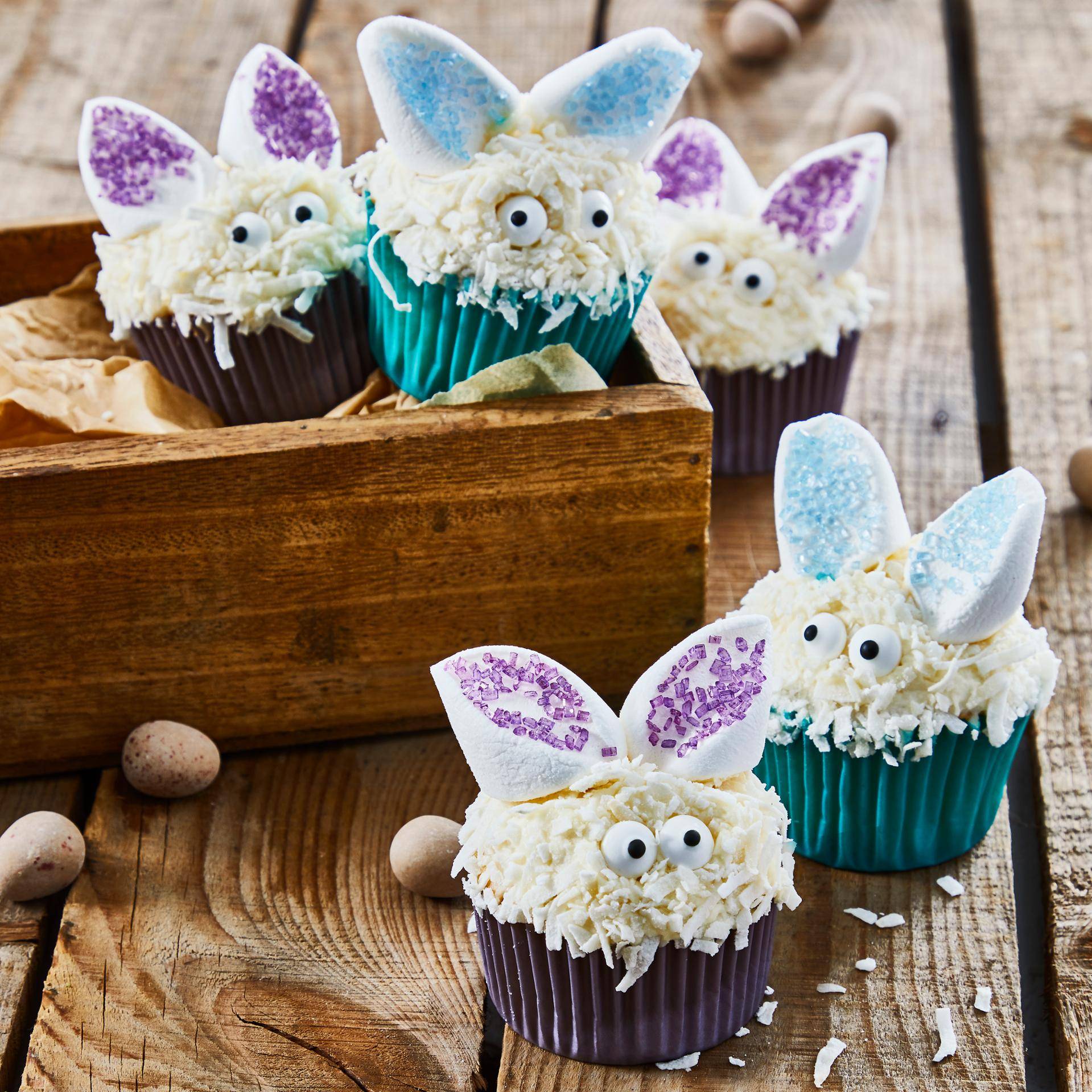 Osterhasen Cupcake - Rezepte Cake Factory | Tefal