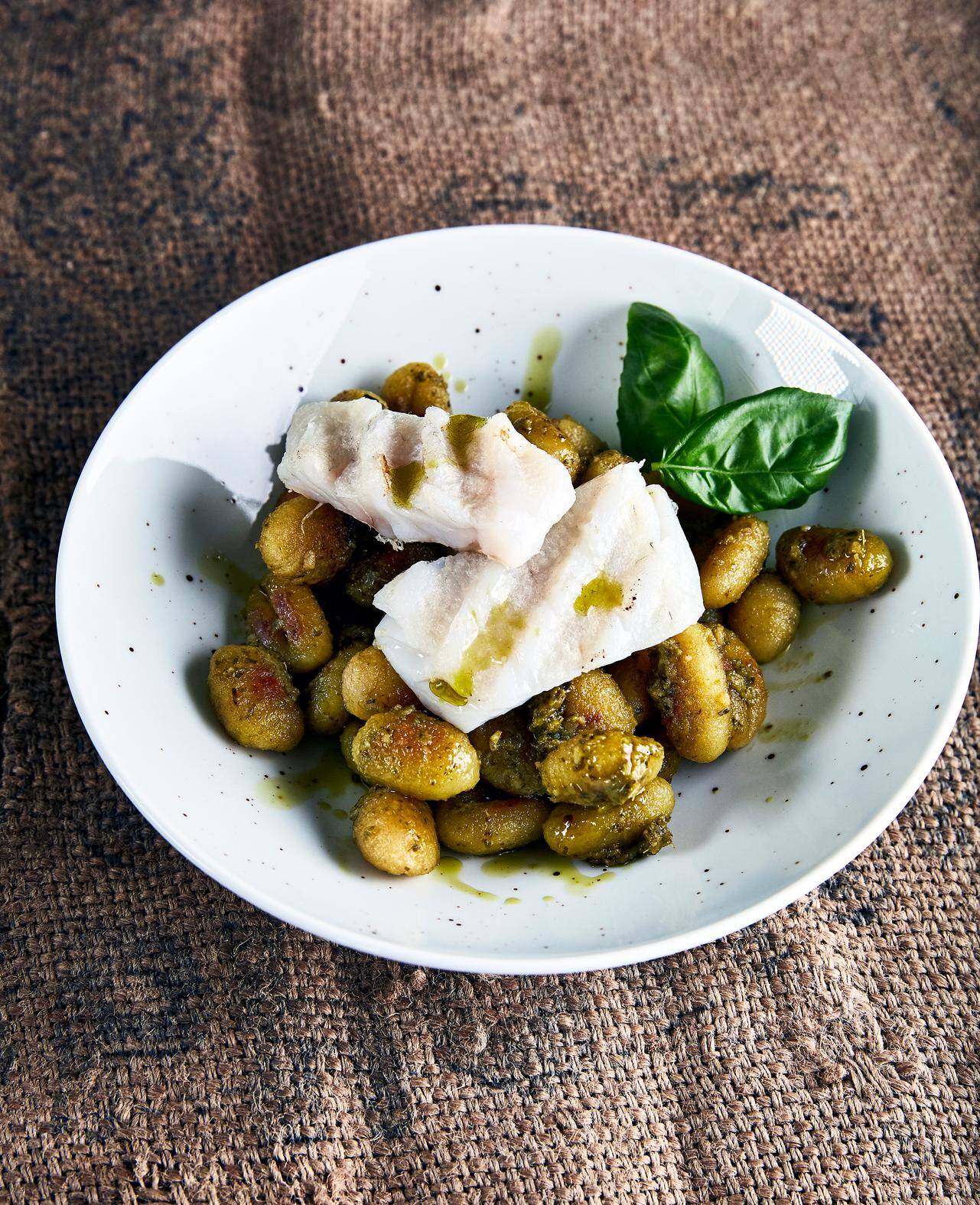 Zander mit Gnocchi und Basilikum-Pesto - Rezepte OptiGrill | Tefal