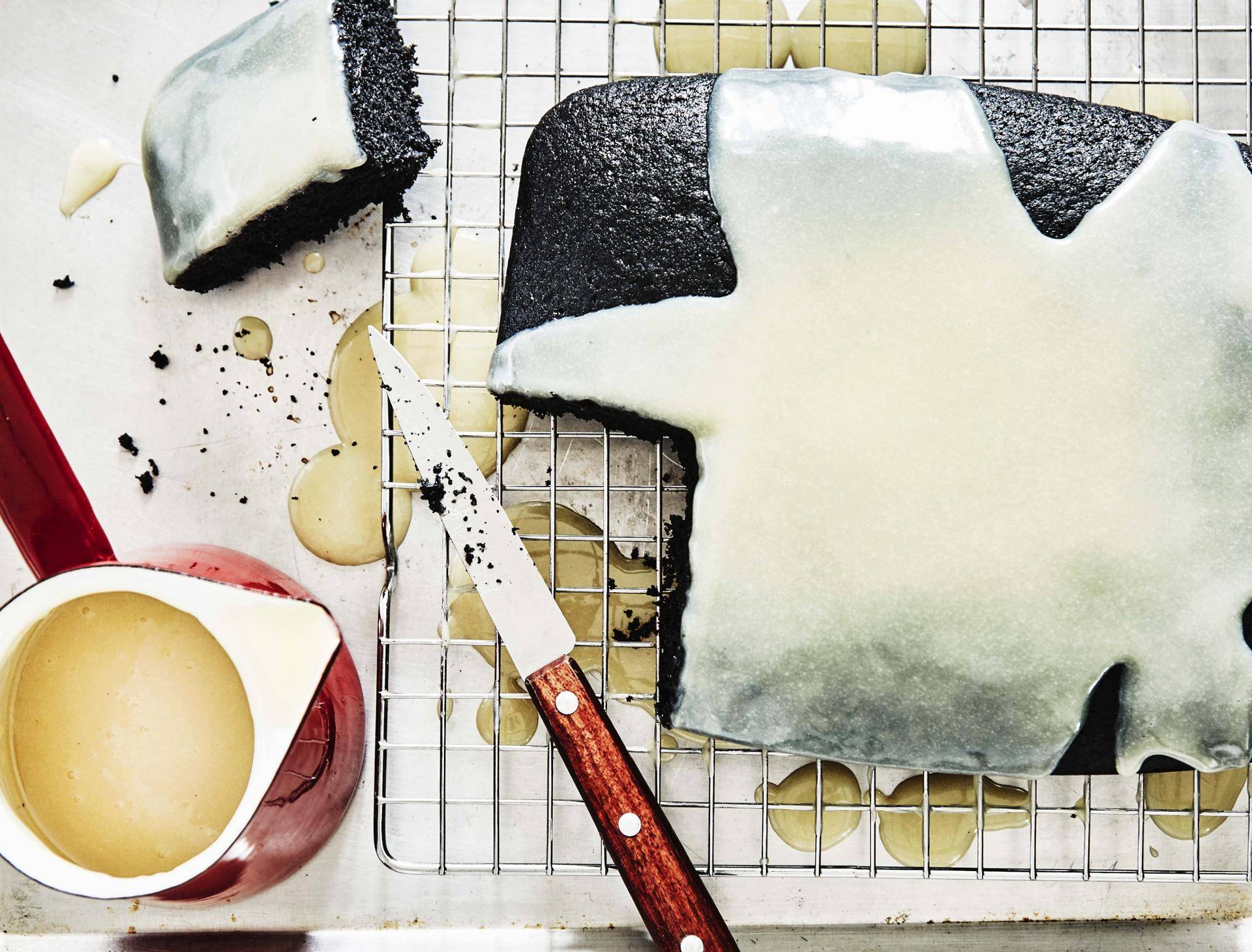 Veganer schwarzer Samtkuchen - Rezepte Cake Factory | Tefal