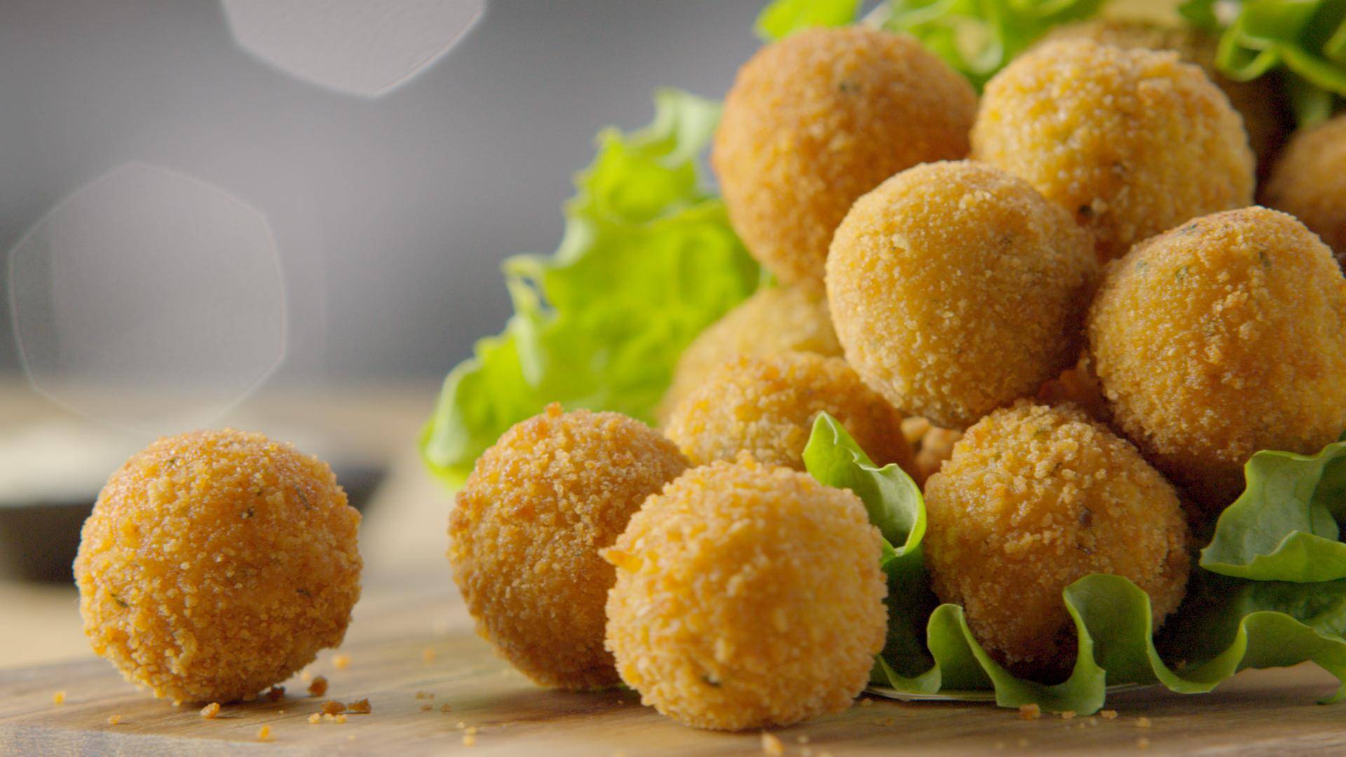 Panierte Kartoffelpüreebällchen - Rezepte Actifry Smart XL | Tefal