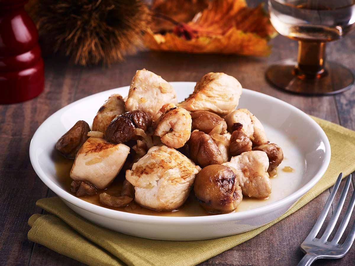 Pute mit Maronen - Rezepte Actifry Express 1kg | Tefal
