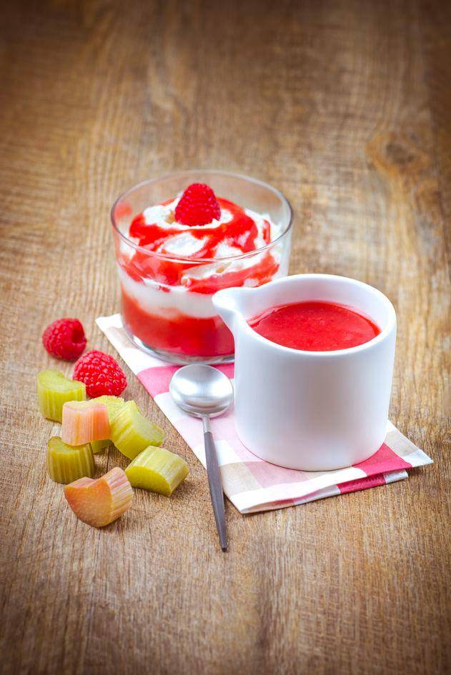 Rhabarber-Himbeer-Coulis - Rezepte Perfectmix Cook | Tefal