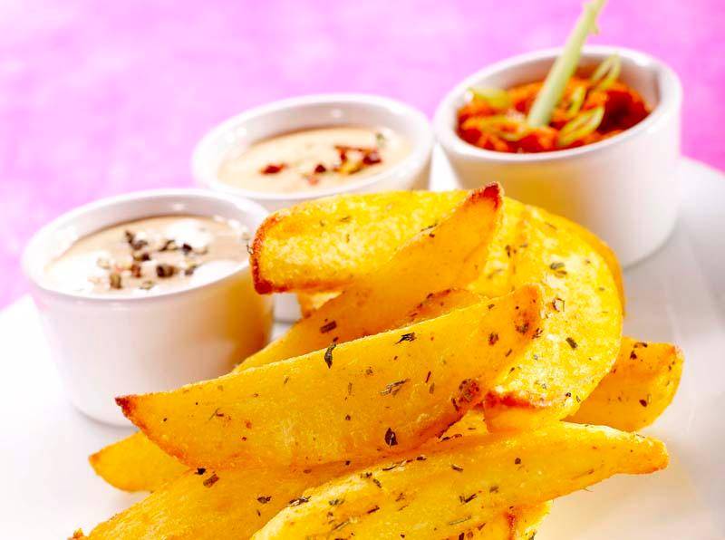 Gewürzte Kartoffel-Wedges - Rezepte Actifry Original 1kg | Tefal