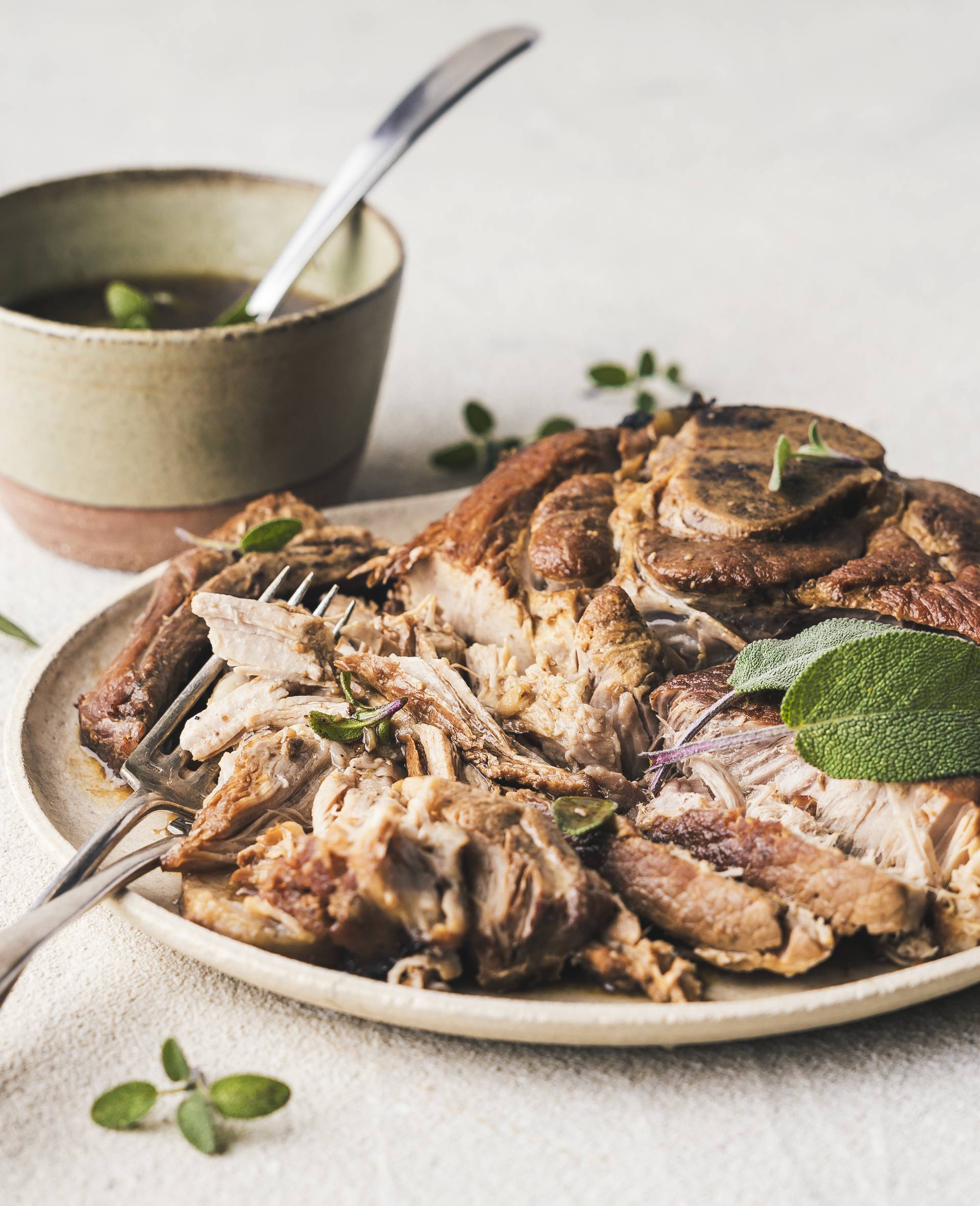 Rohrzucker und Balsamico-Schweinebraten - Rezepte Smartcook Infinity Autostir | Tefal