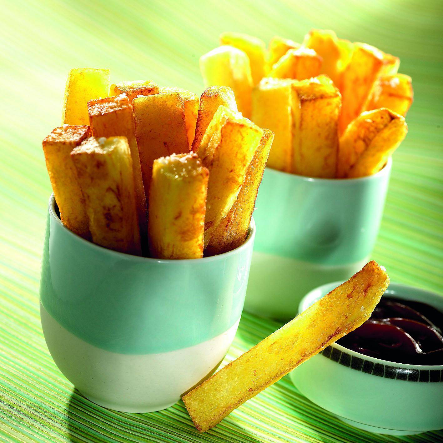 Pommes frites auf mediterrane Art - Rezepte Actifry Express 1kg | Tefal