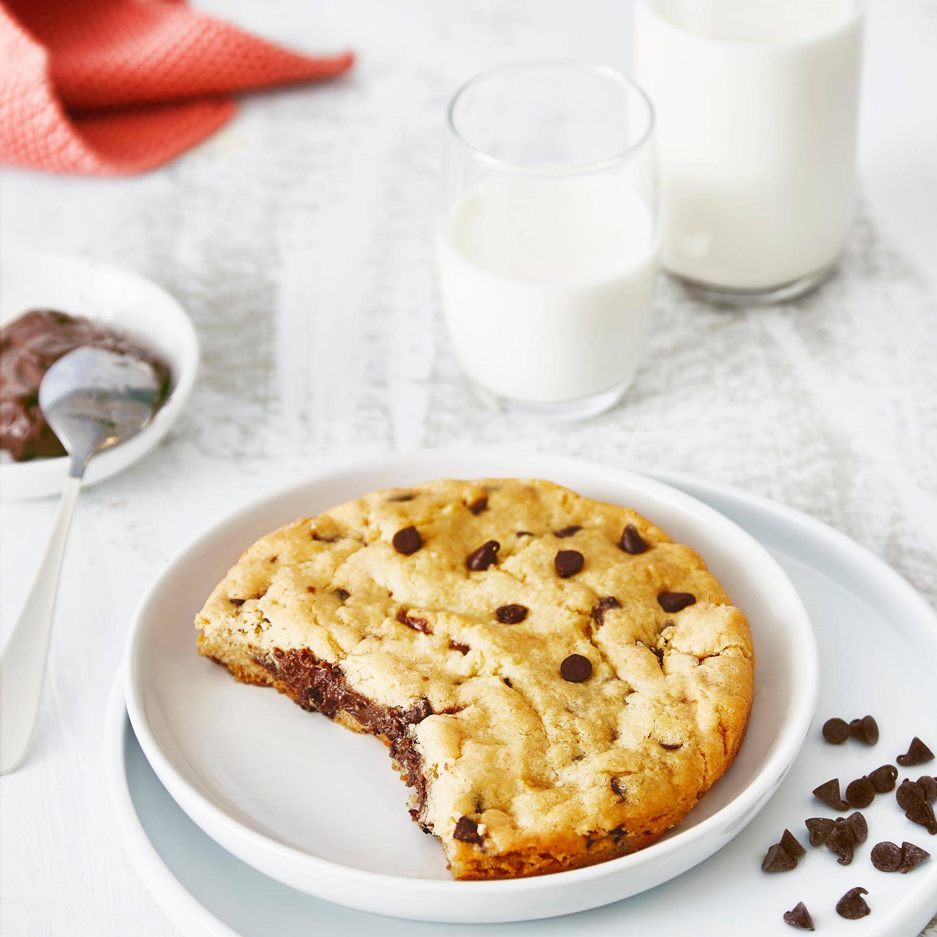 Maxi schokoladengefüllter Cookie - Rezepte Cake Factory | Tefal