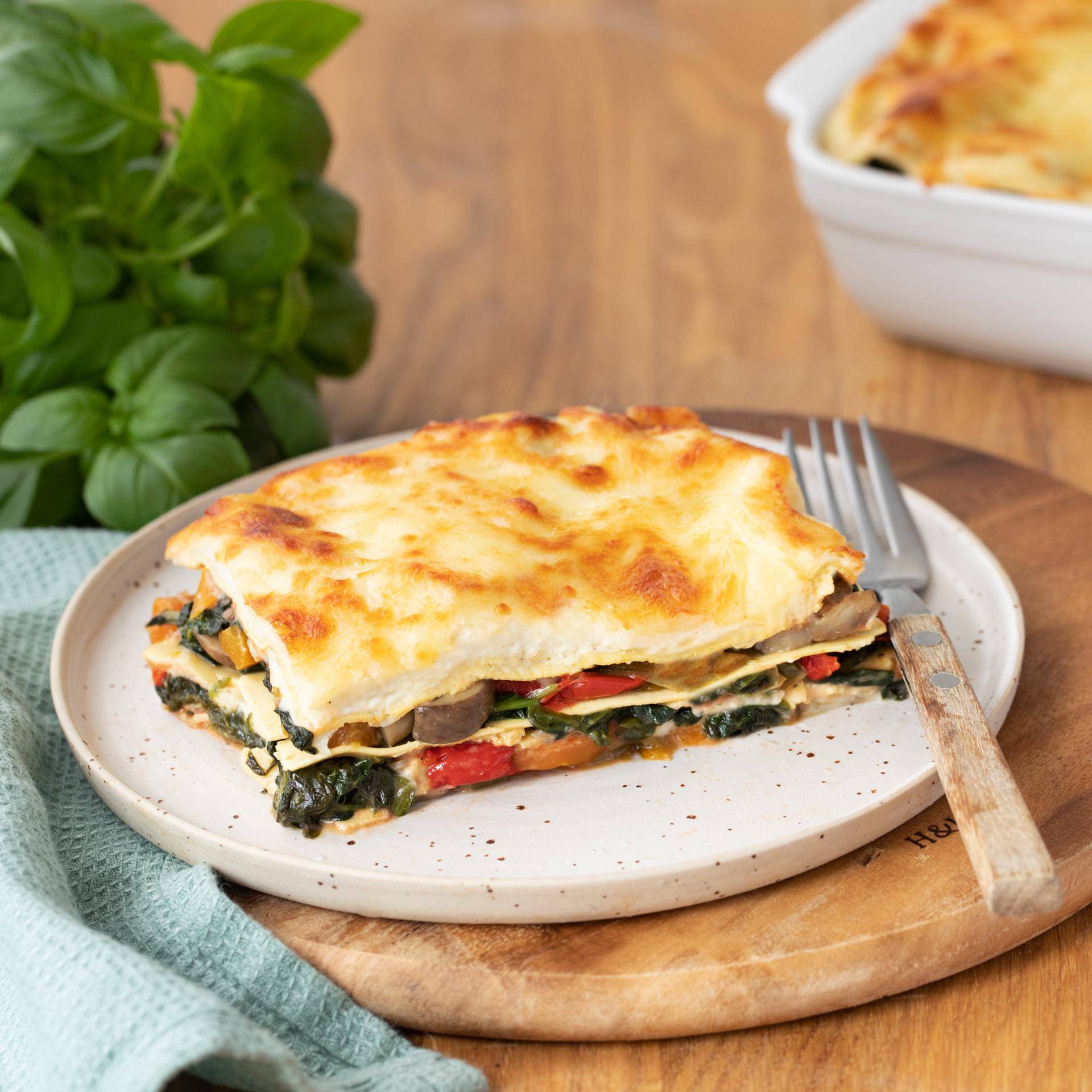 Vegetarische Gemüselasagne - Rezepte EASY FRY OVEN & GRILL 9 in 1 | Tefal