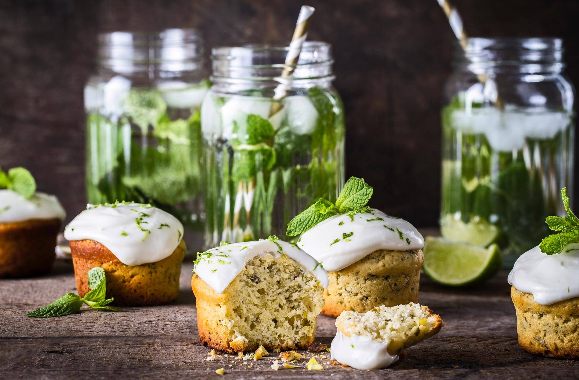 Mojito-Cupcakes - Rezepte Cake Factory | Tefal