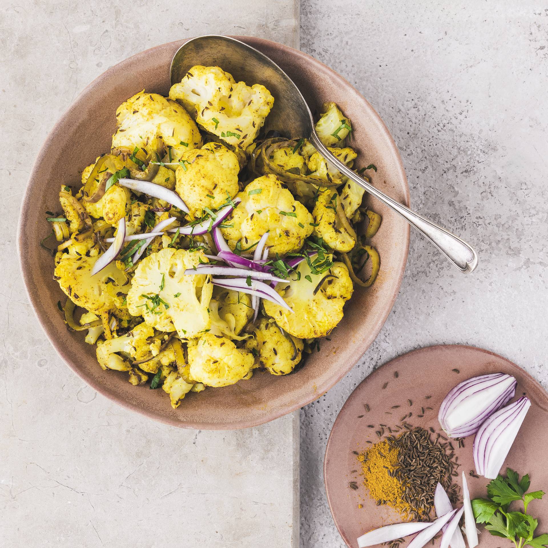 Würziger Blumenkohl - Rezepte Smartcook Infinity Autostir | Tefal