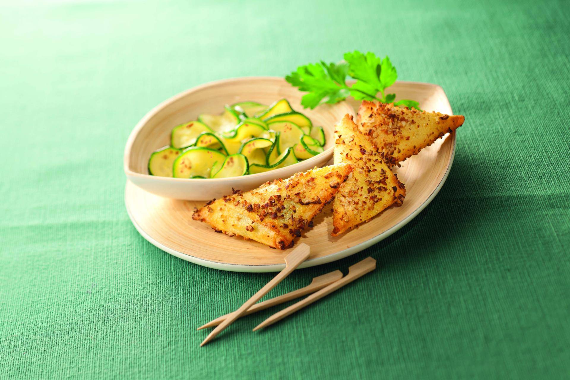 Ziegenkäse-Pralinen, Zucchinisalat - Rezepte Actifry Genius XL 2in1 | Tefal