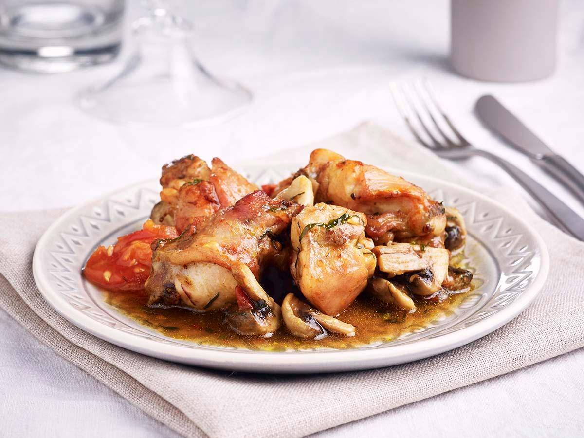 Estragon-Kaninchen - Rezepte Actifry Express XL | Tefal