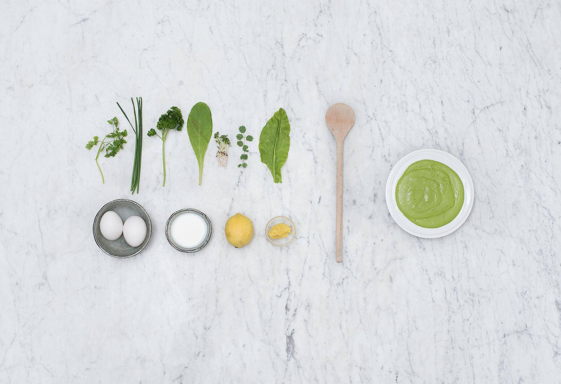 Hausgemachte Grüne Soße - Rezepte undefined | Tefal