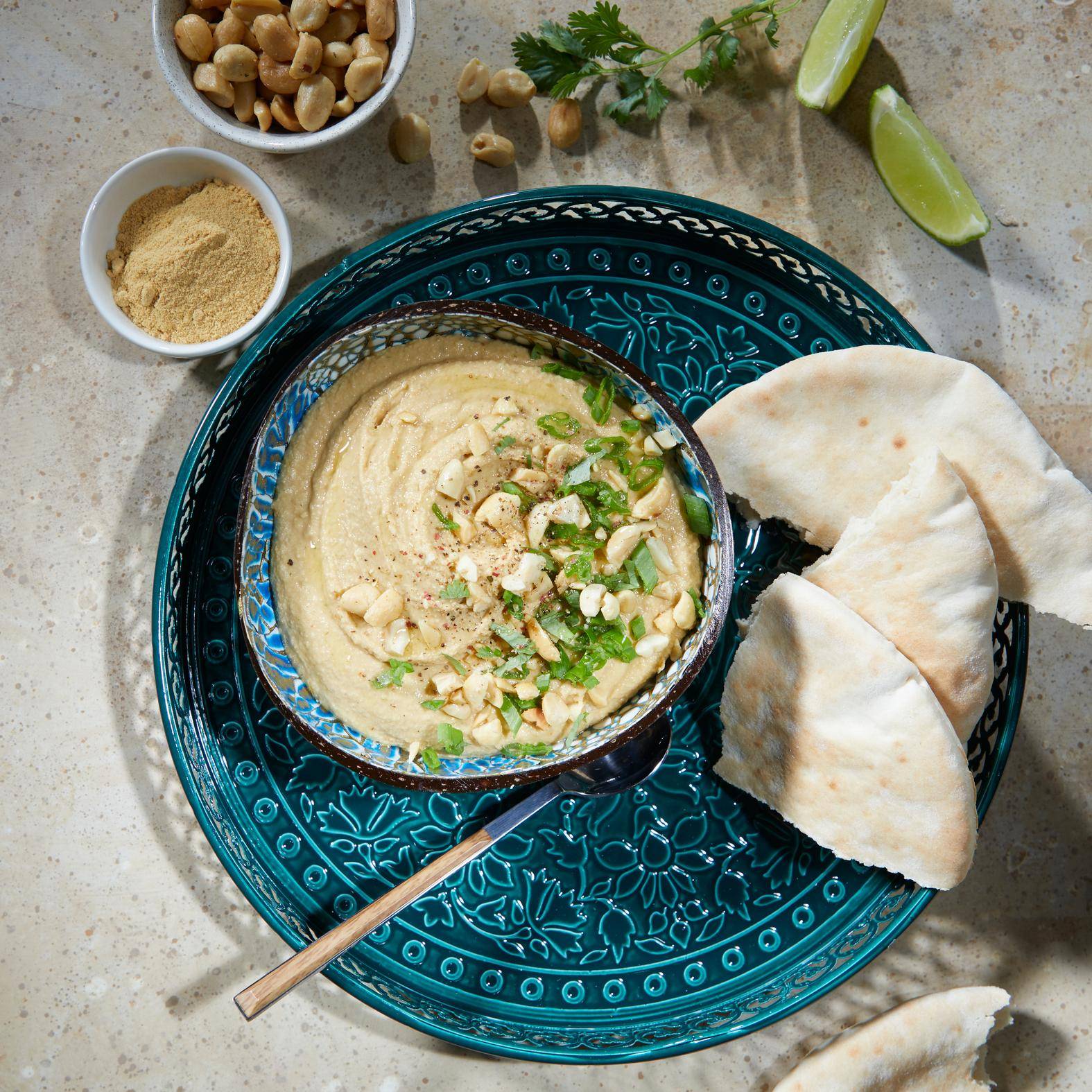 *Thai hummus with peanut butter - Rezepte Blend up | Tefal