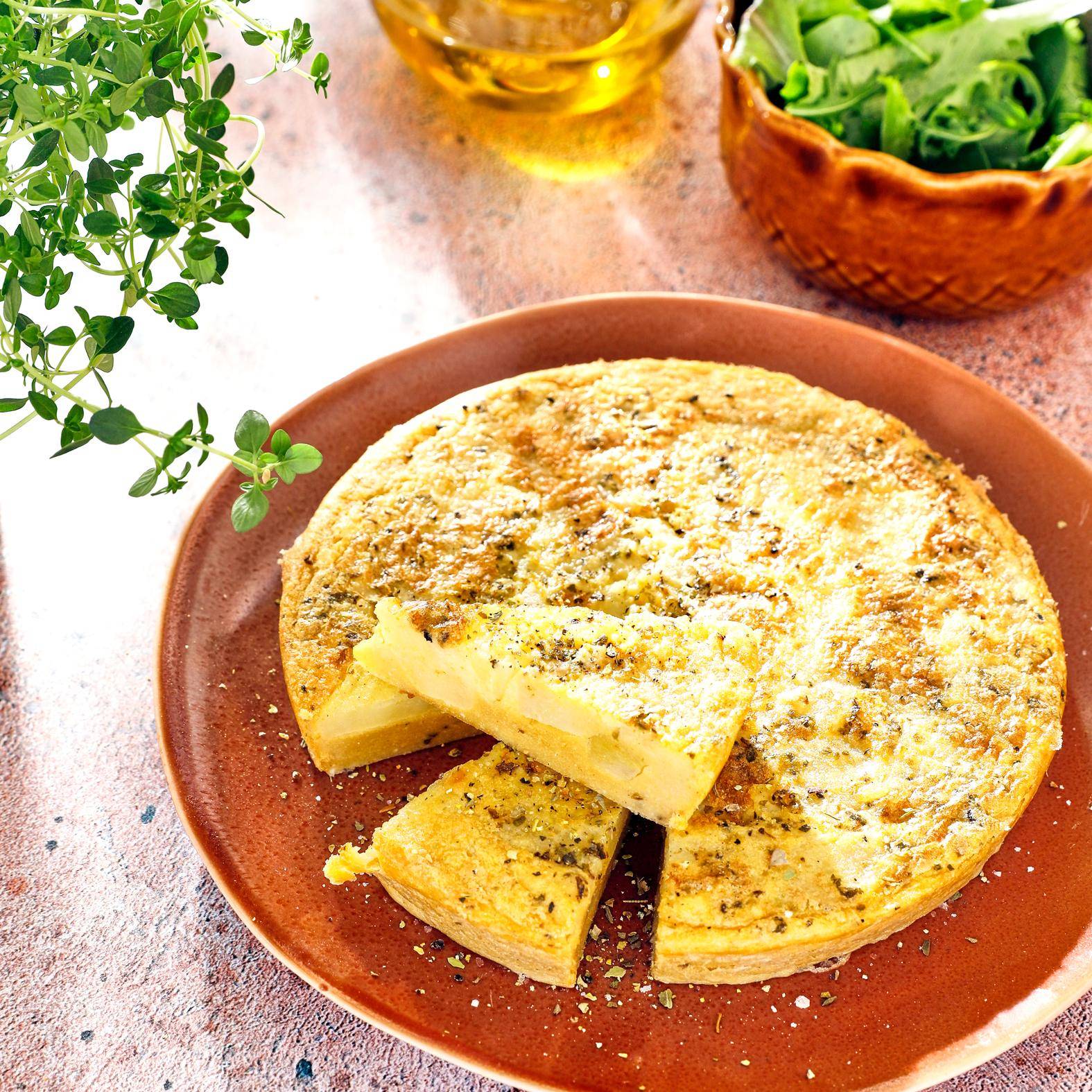 Vegane spanische Tortilla - Rezepte EASY FRY & GRILL 2 in 1 MECHANICAL | Tefal