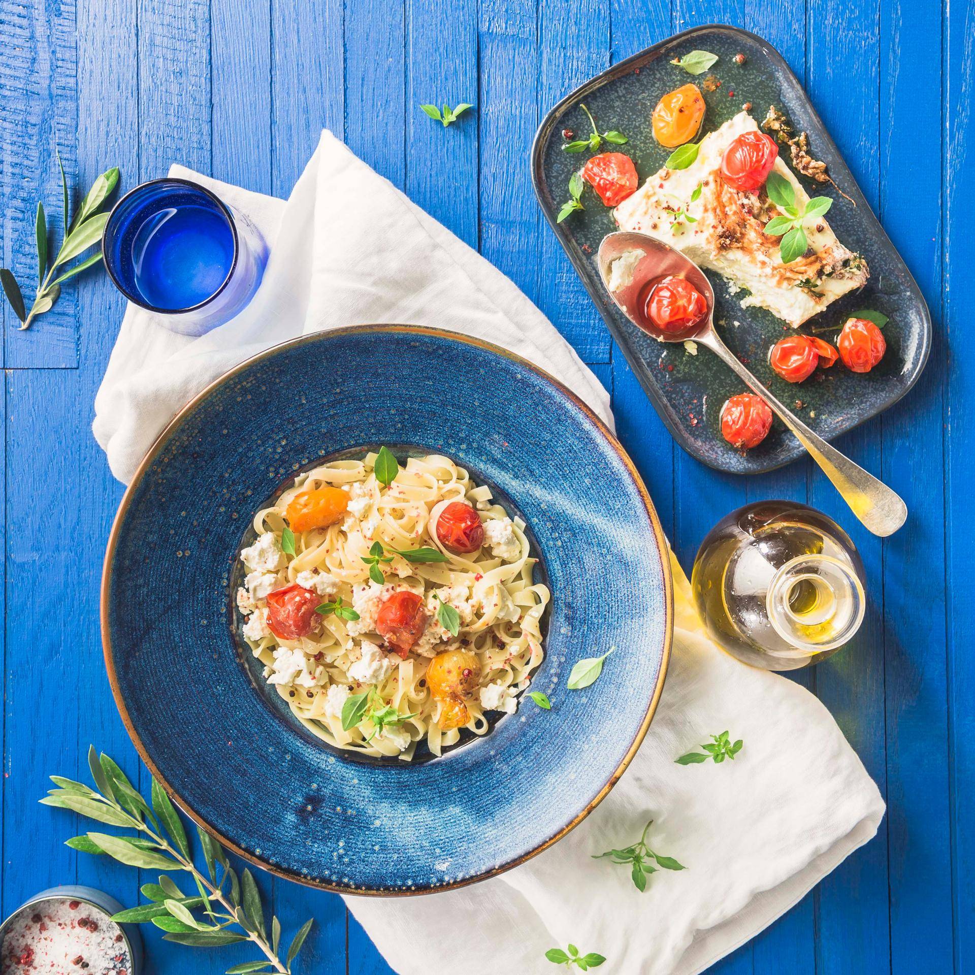 Gebackene Feta-Nudeln - Rezepte Pfannen & Töpfe | Tefal