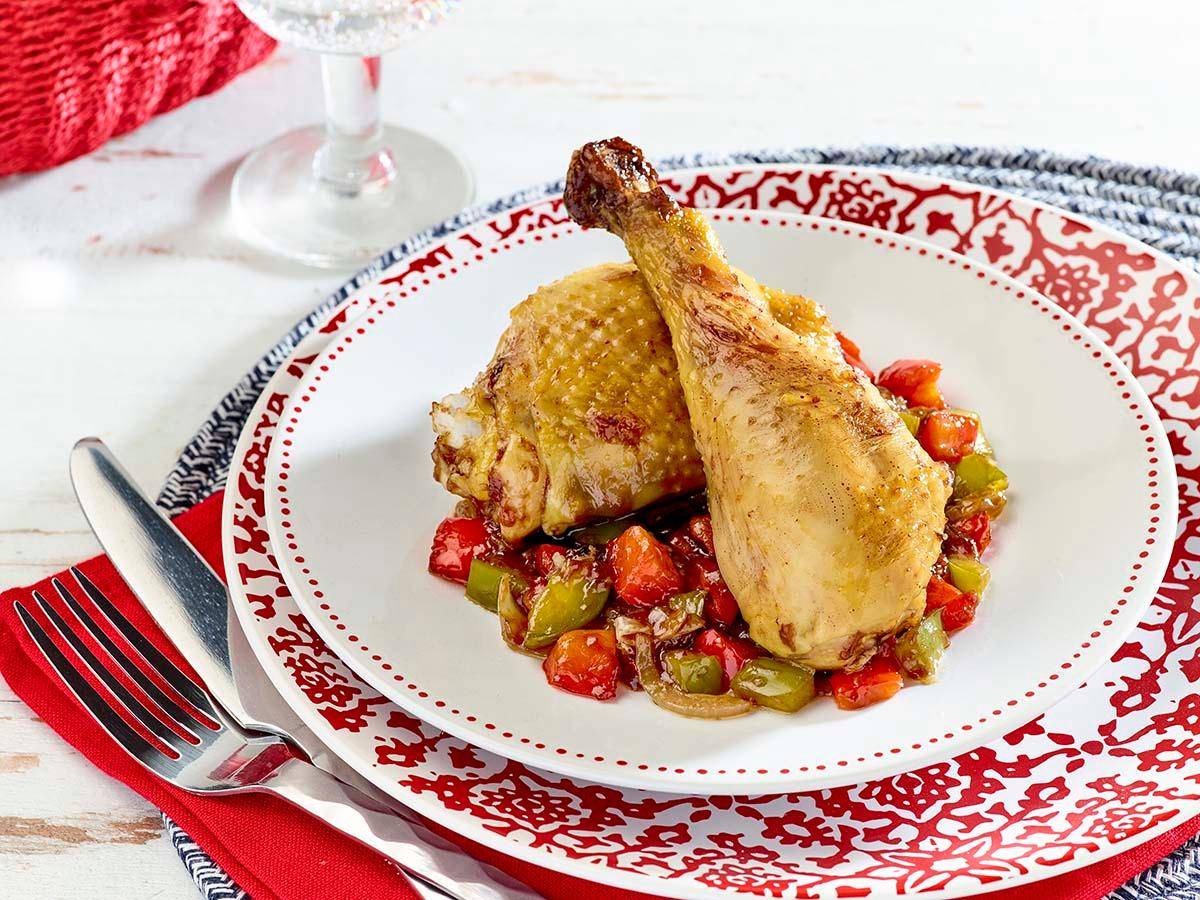 Hähnchenragout mit Knoblauch - Rezepte Actifry Express XL | Tefal