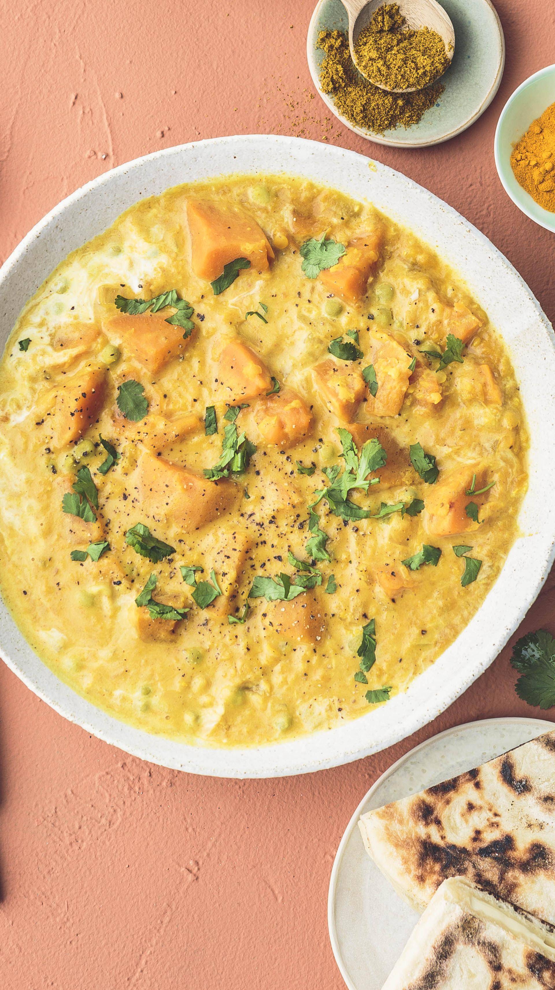Tikka-Masala aus Linsen und Süßkartoffeln - Rezepte Turbo Cuisine & Fry | Tefal