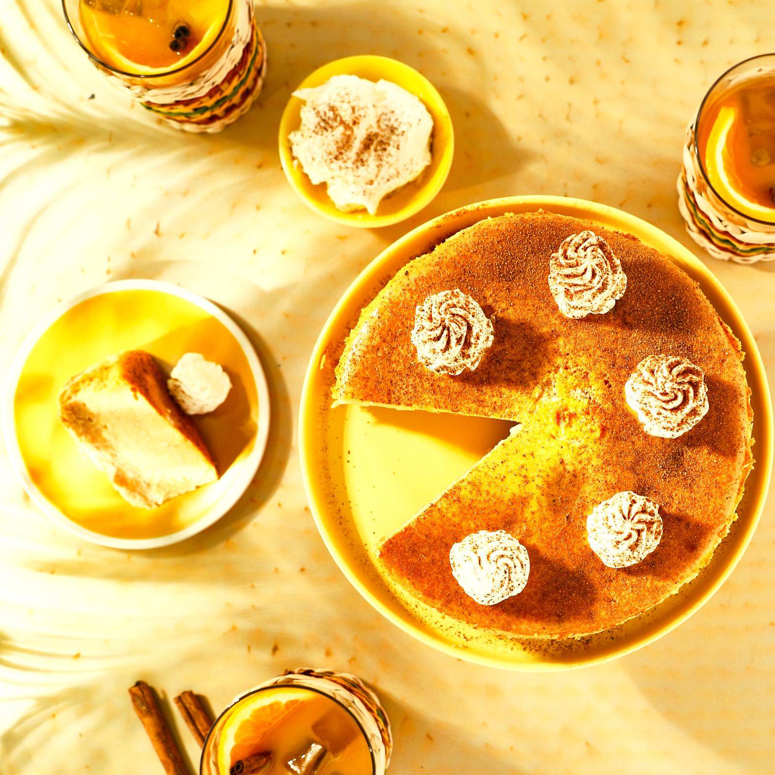 Kürbis-Käsekuchen - Rezepte Easy Fry Max | Tefal