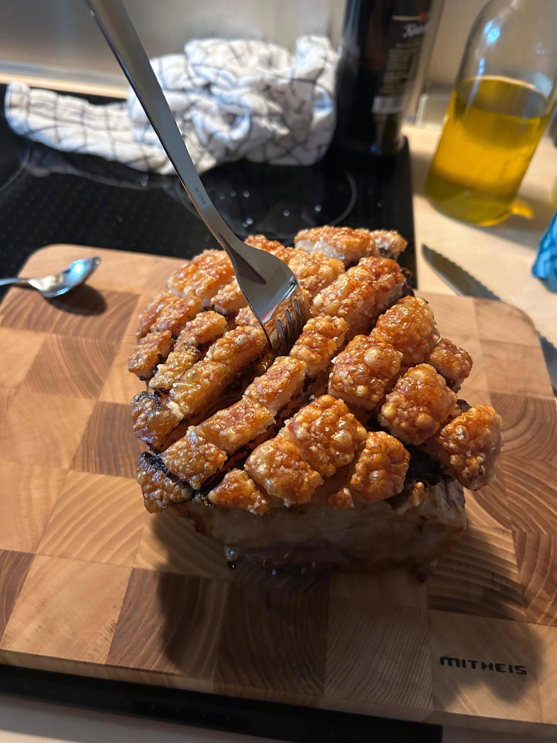 Krustenbraten mit rescher Kruste - Rezepte Dual EasyFry&Grill | Tefal