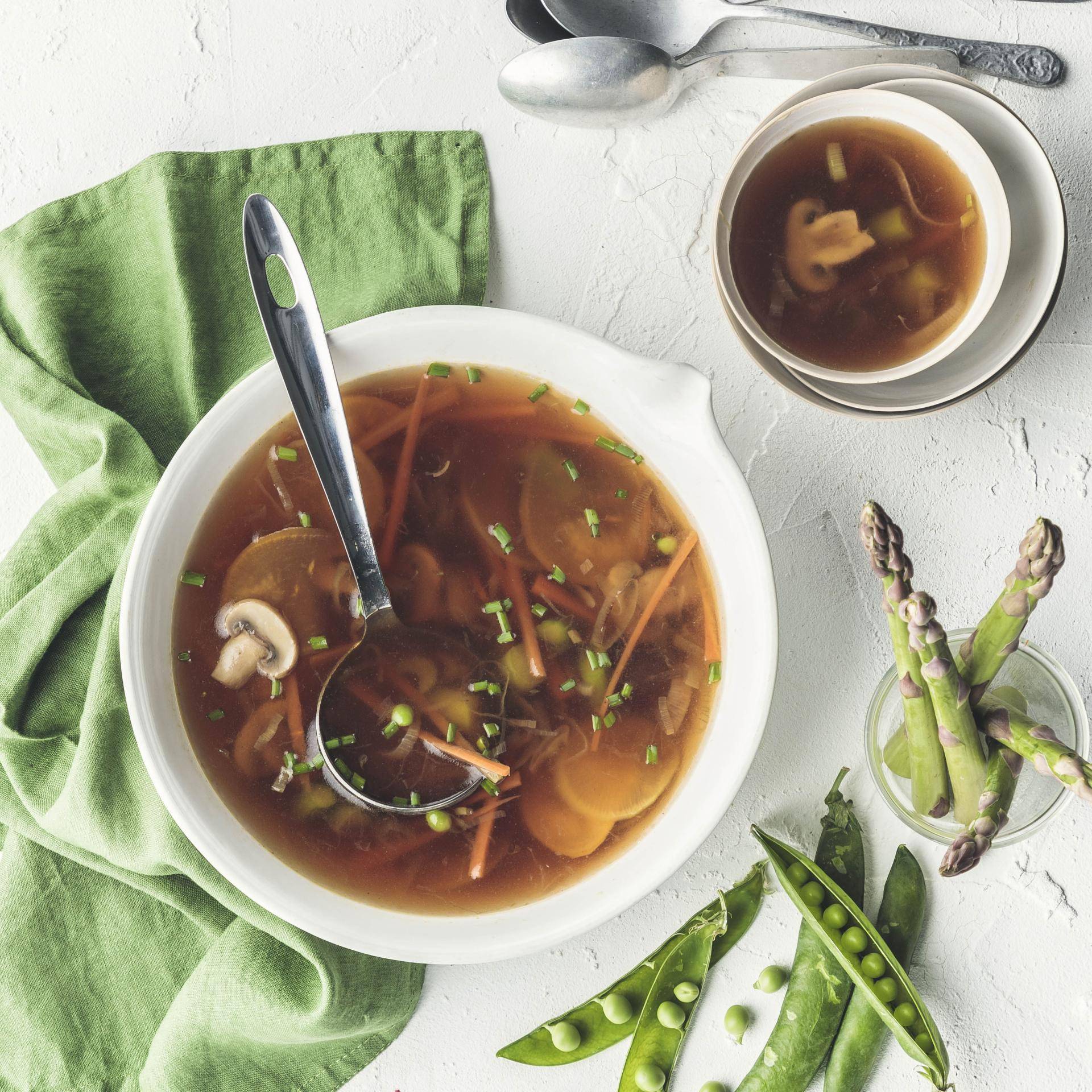 Frühlings-Miso-Suppe - Rezepte Turbo Cuisine & Fry | Tefal
