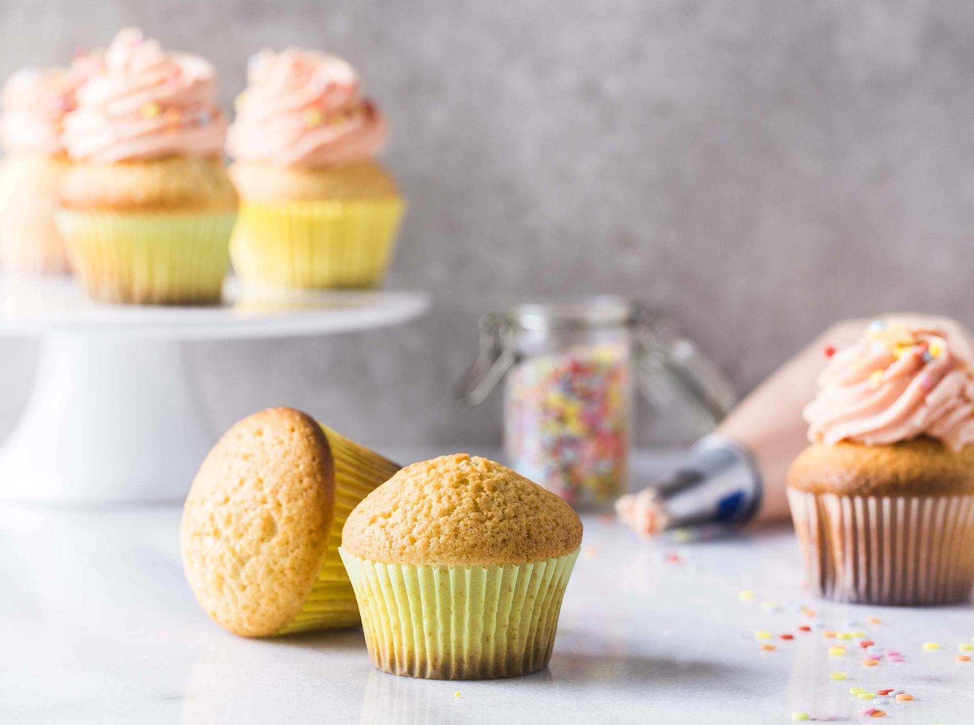 Einfache Cupcakes - Rezepte Cake Factory | Tefal