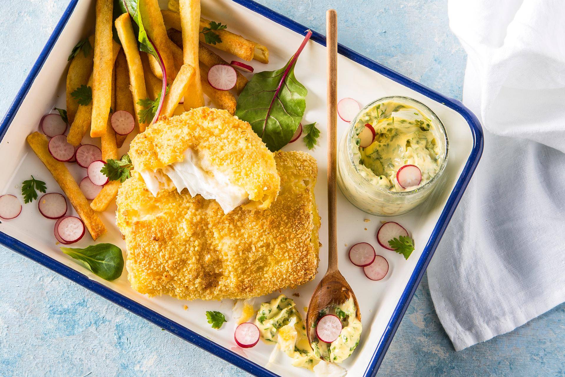 Hausgemachter Fisch und Chips - Rezepte EASY FRY & GRILL 2 in 1 DIGITAL | Tefal