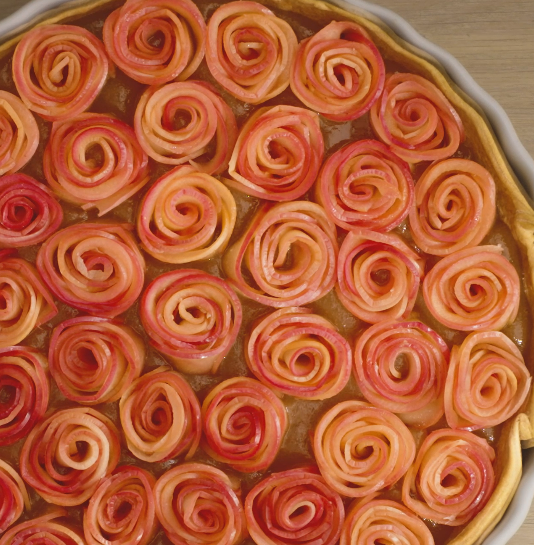 Rosen-Apfelkuchen - Rezepte Kitchen Machines Touch/Touch + | Tefal