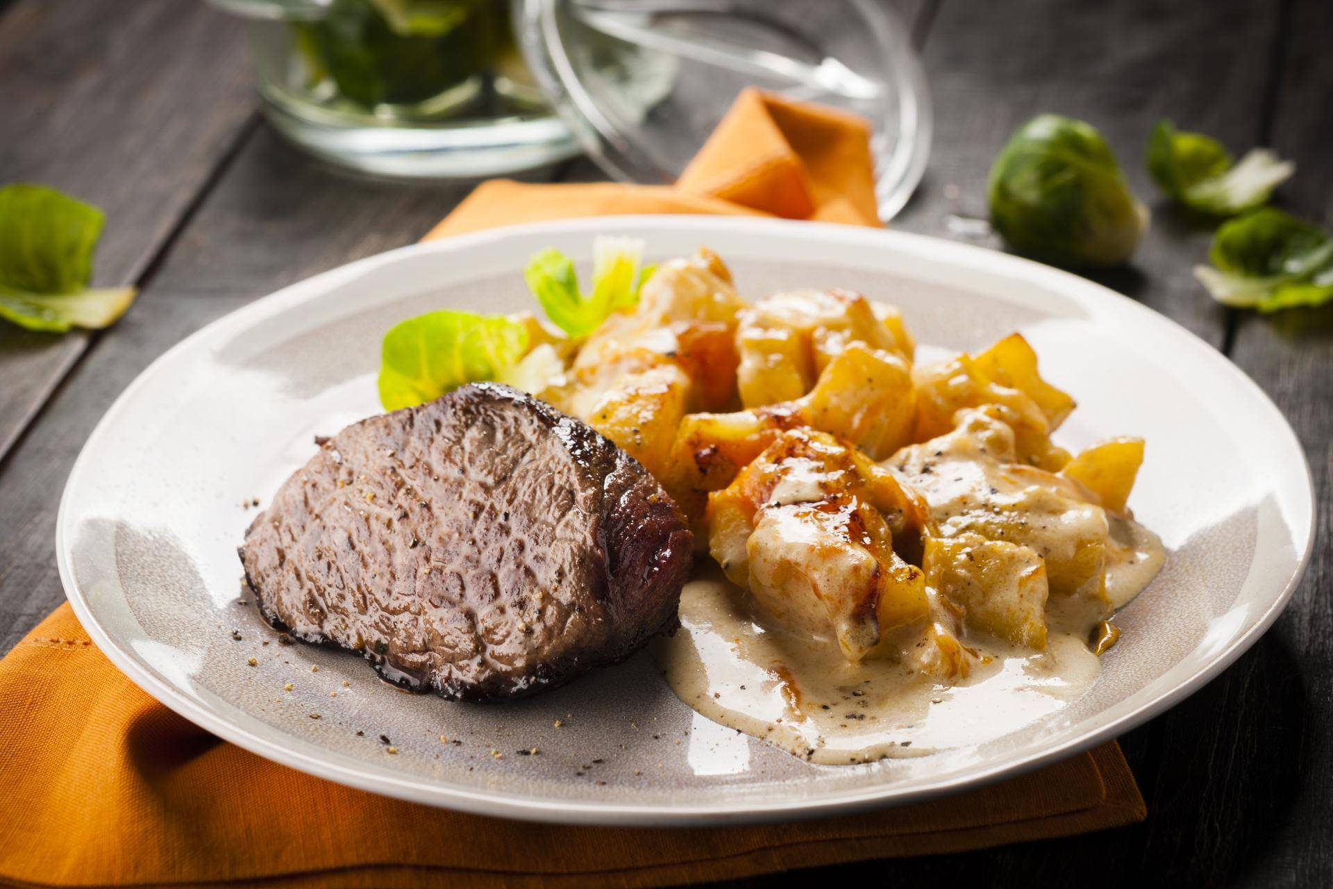 Rindfleisch und Kartoffeln mit Käse - Rezepte Turbo Cuisine | Tefal