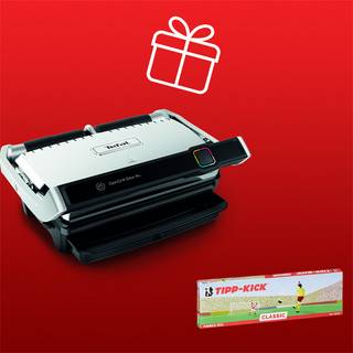 WM-Deal: OptiGrill Elite XL - Mit GRATIS Tipp-Kick-Spiel im Wert von 44,90 € | Tefal