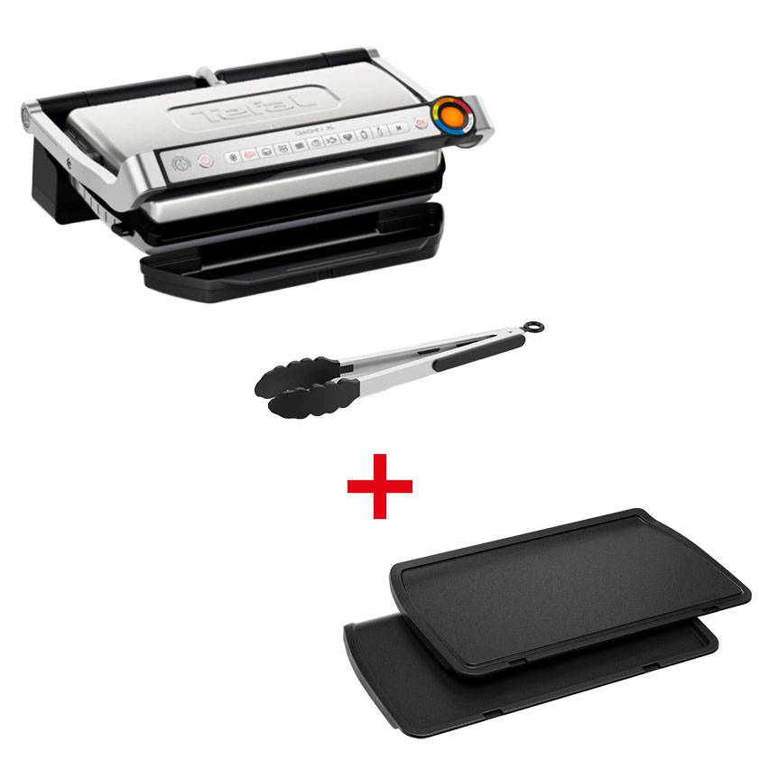 Optigrill XL plus im Set mit passenden Planchaplatten