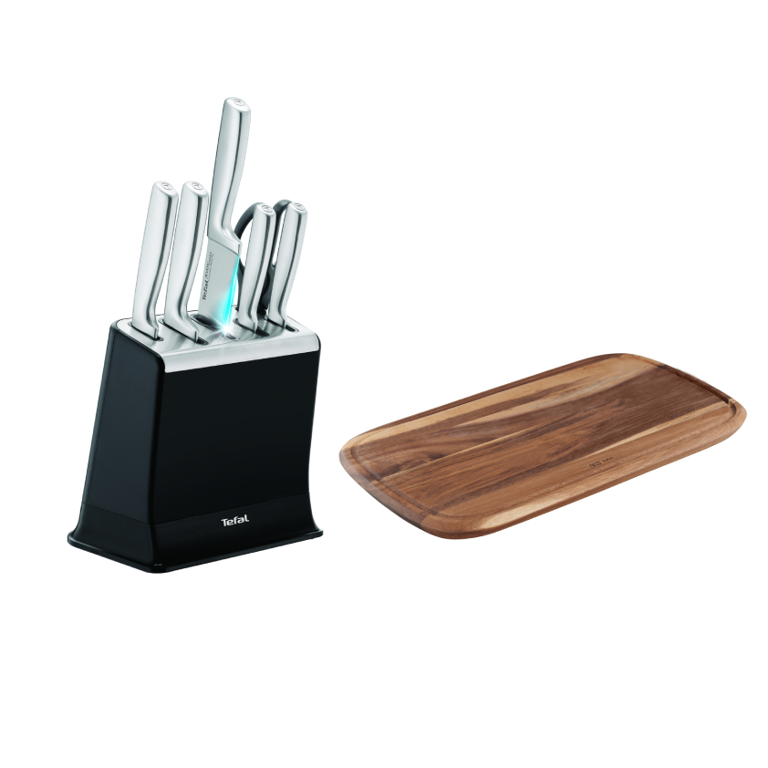 Scharfes Jubiläums-Angebot: EverSharp Pro Messerset & Jamie Oliver Schneidebrett